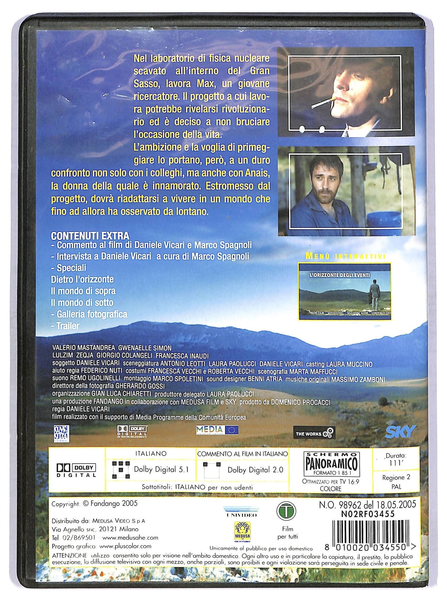 EBOND L'orizzonte degli eventi NOLEGGIO DVD D757833