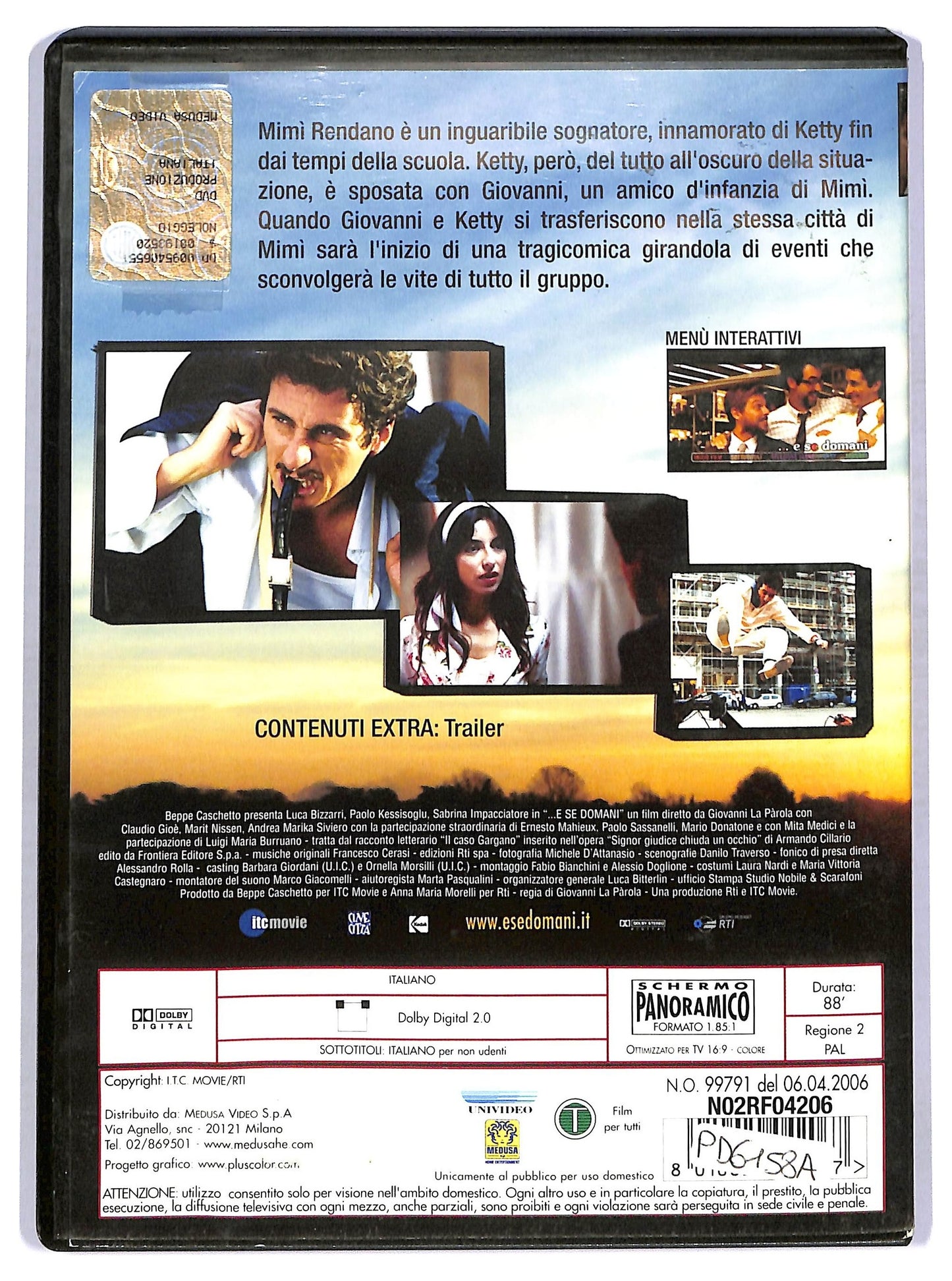 EBOND E se domani NOLEGGIO DVD D757839