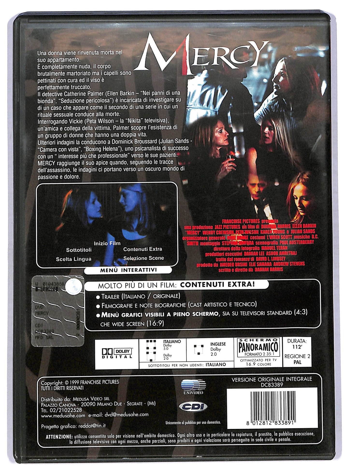 EBOND Mercy - Senza Pieta NOLEGGIO DVD D757840