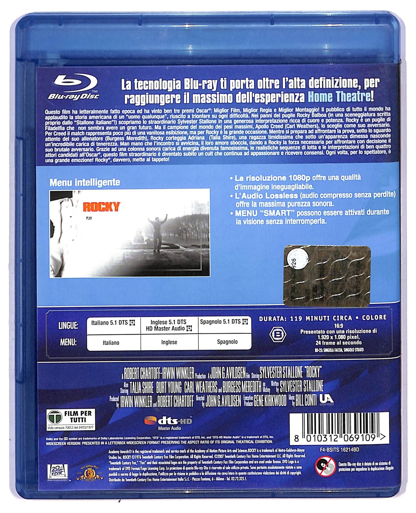 EBOND Rocky  BLURAY NOLEGGIO DVD D758156