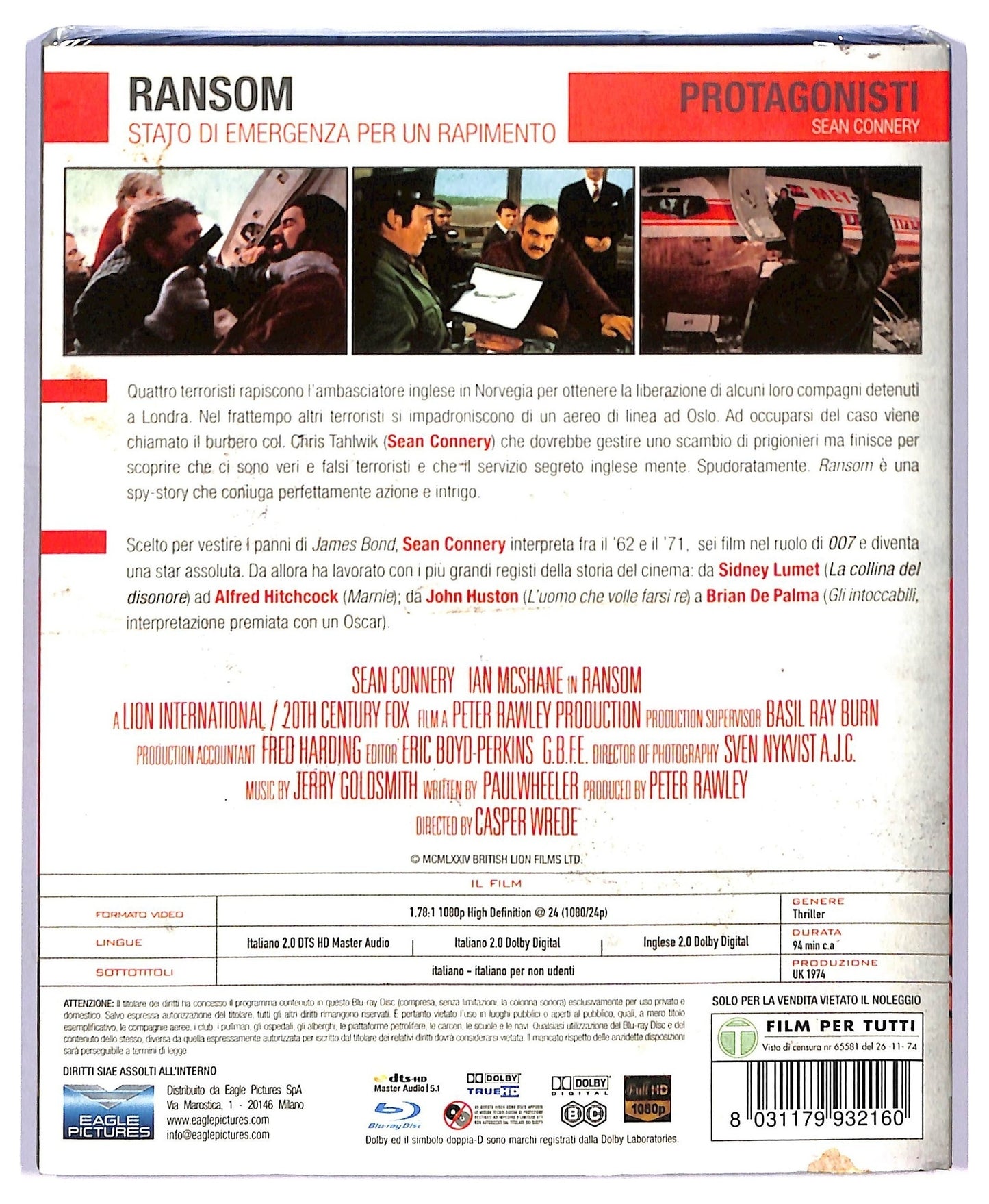 EBOND ransom - stato di emergenza per un rapimento BLURAY D758226