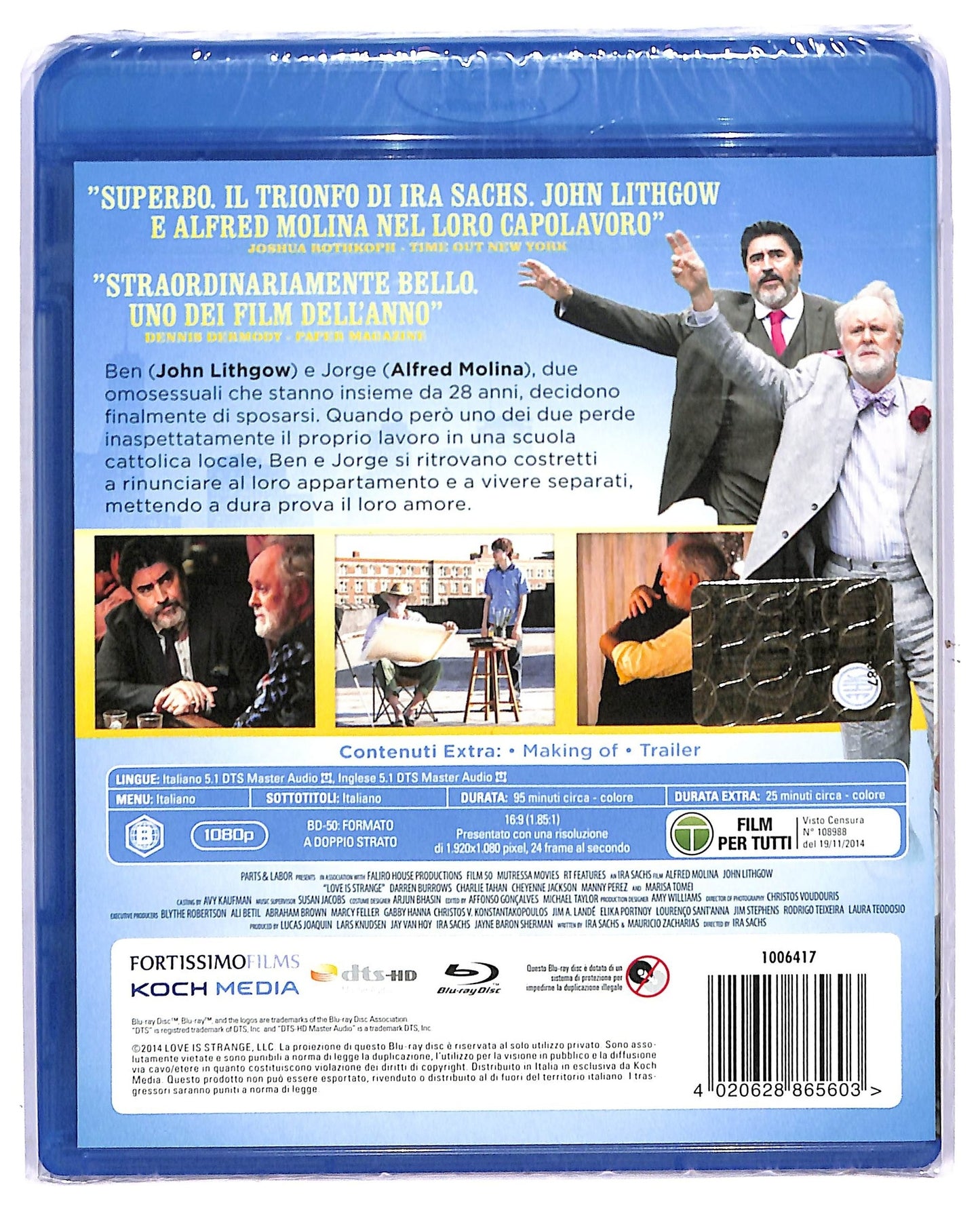 EBOND I toni dell'amore  Love Is Strange BLURAY D758238