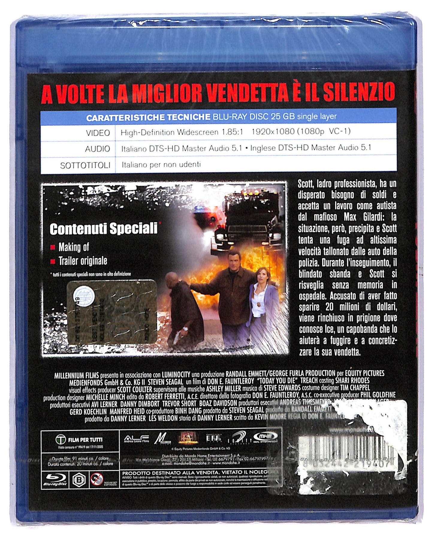 EBOND Today You Die BLURAY D758311