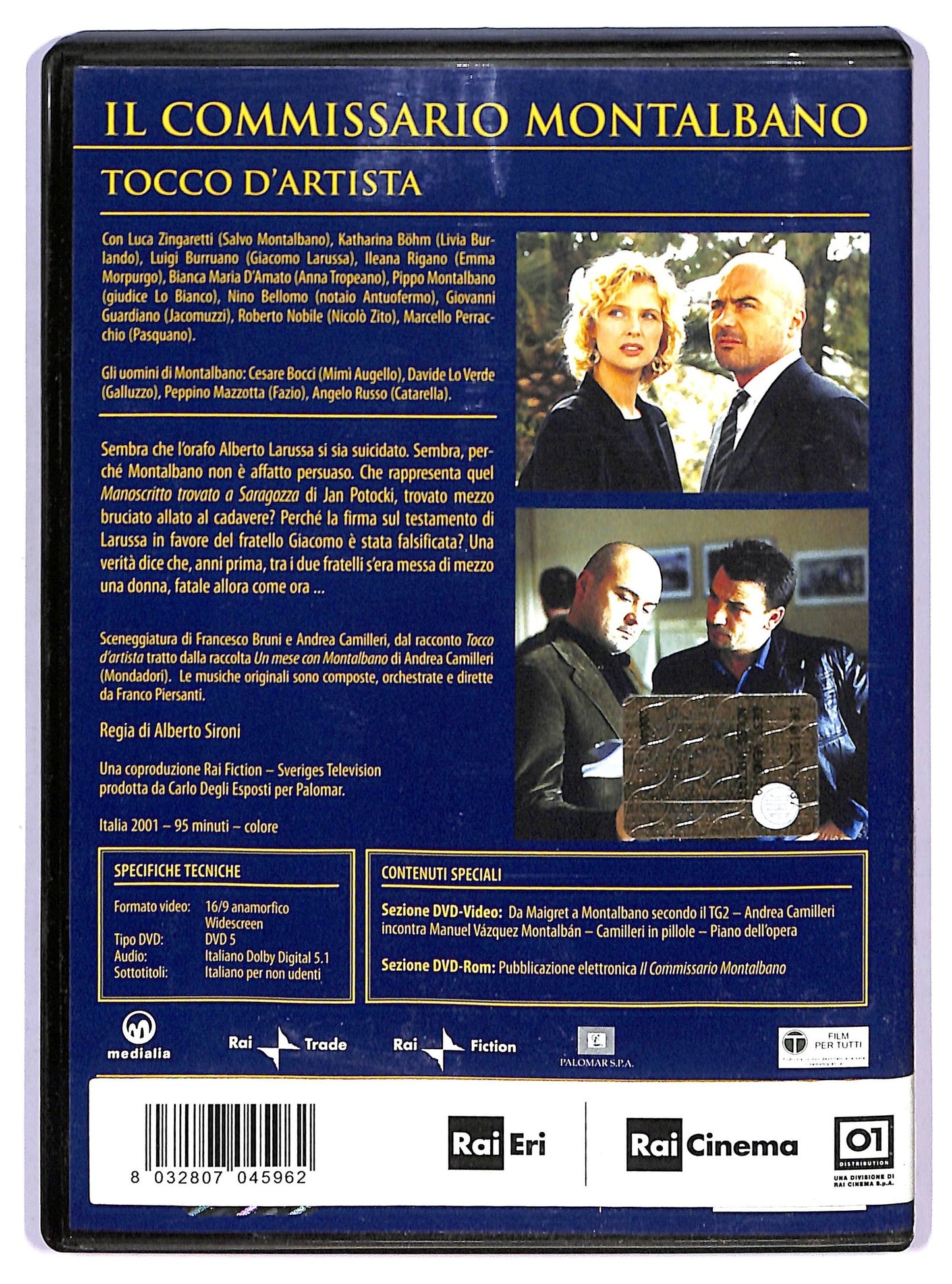 EBOND Il commissario Montalbano - Tocco d'artista DVD D758513