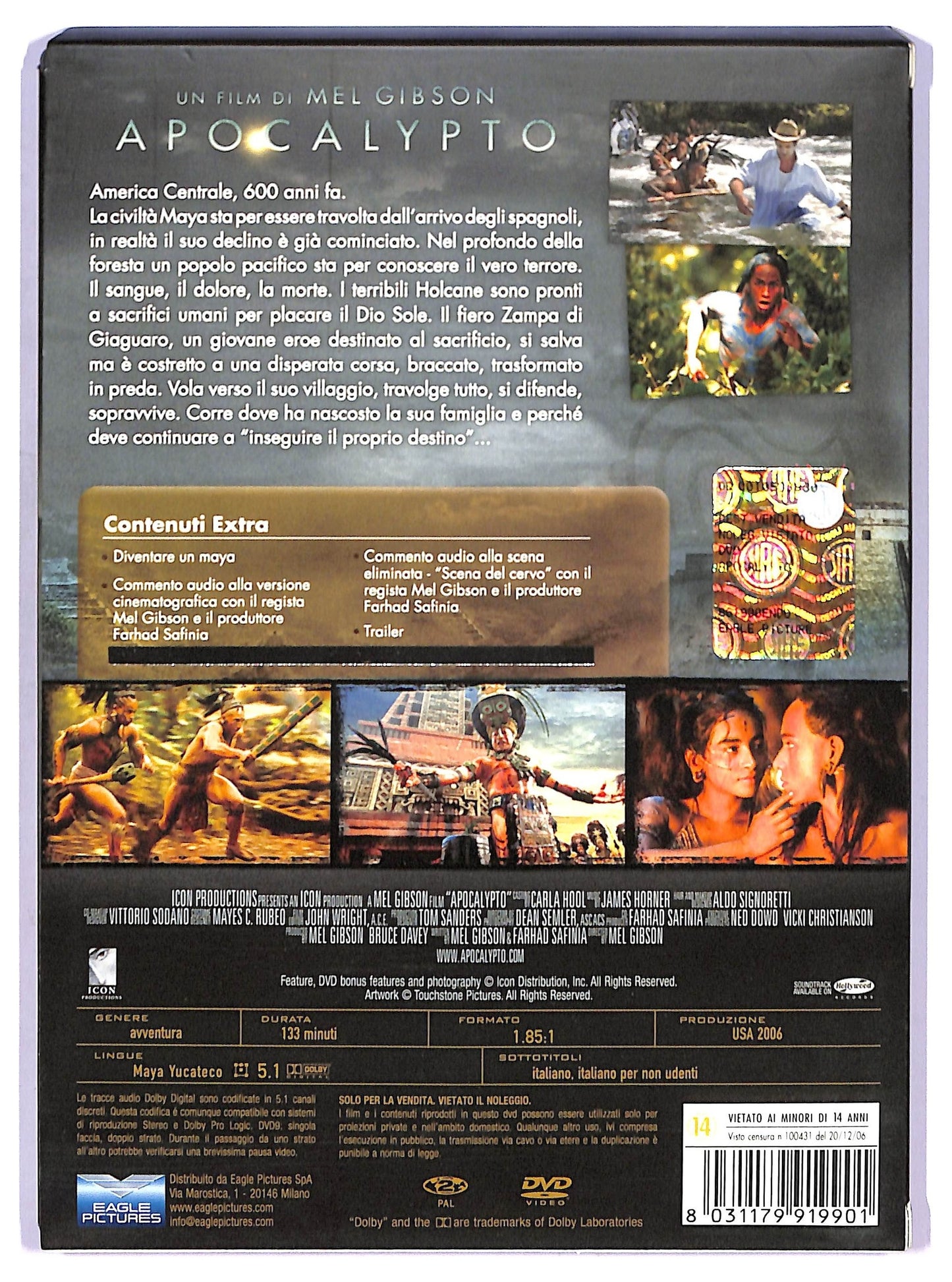 EBOND Apocalypto DVD Slipcase D758520