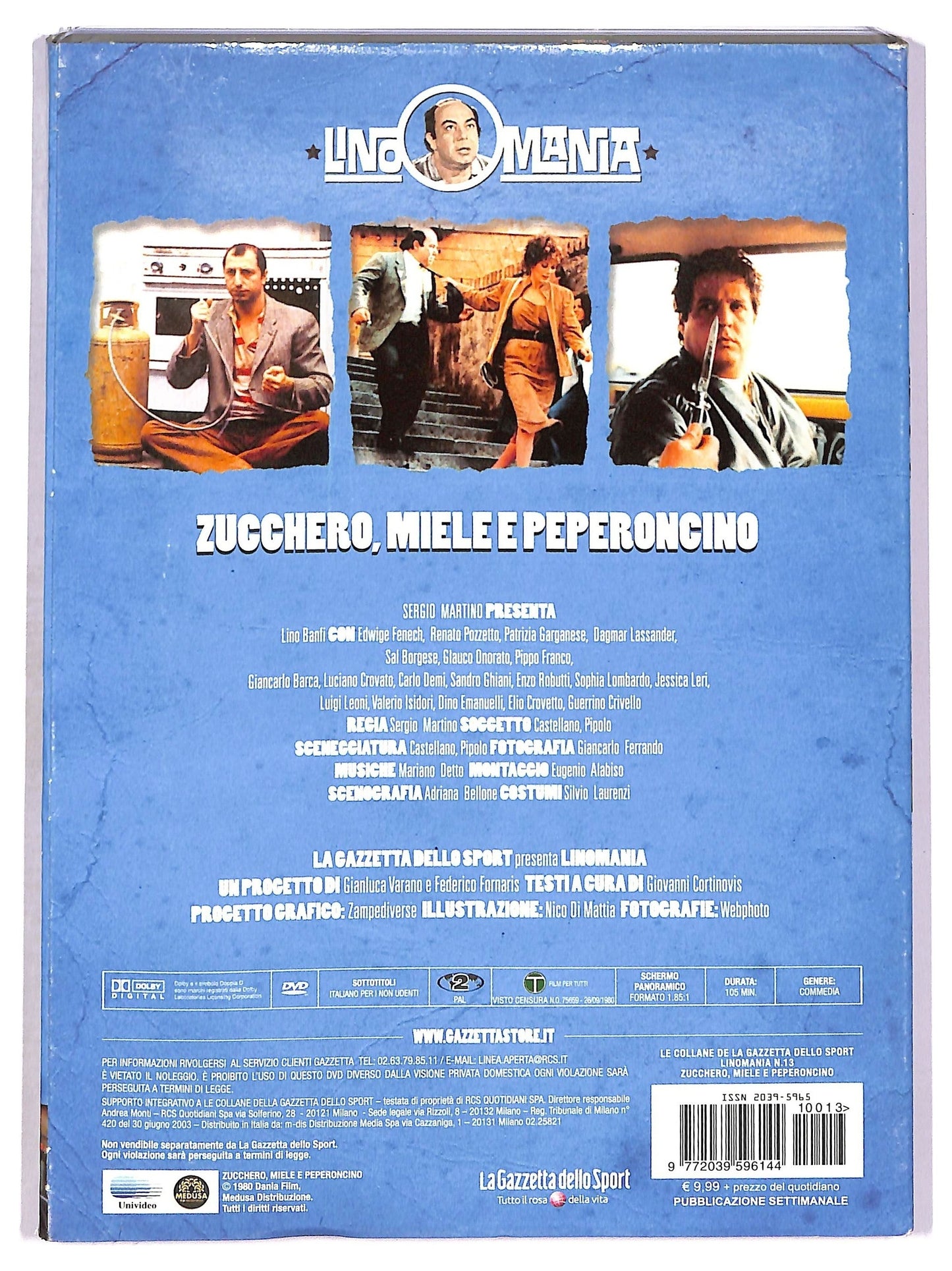 EBOND Zucchero, miele e peperoncino EDITORIALE DVD D758918