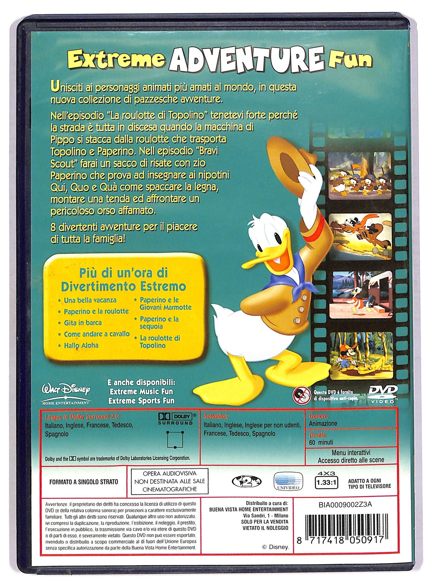 EBOND Extreme Adventure Fun. Divertimento No-limits  DVD D759014