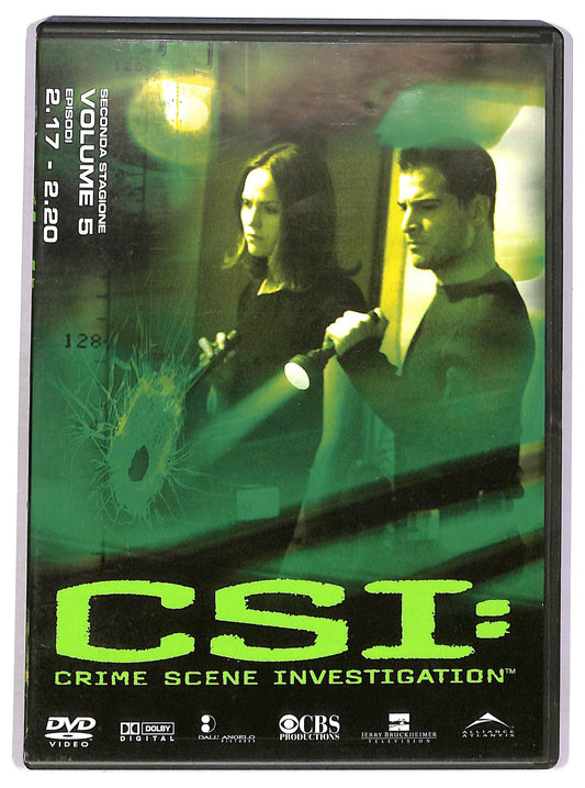 EBOND CSI - seconda stagione volume 5  EDITORIALE DVD D759015