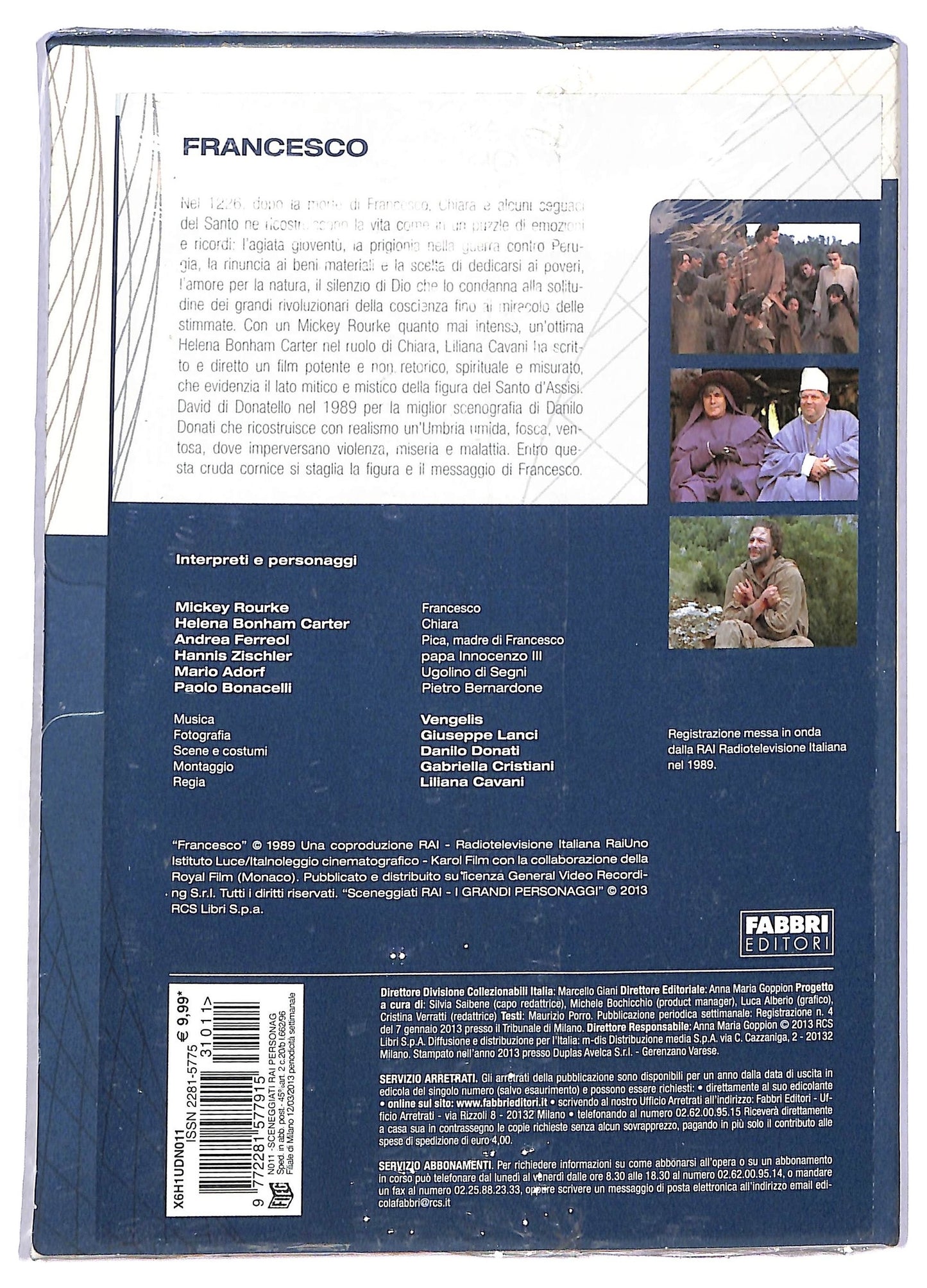 EBOND Sceneggiati Rai Francesco EDITORIALE DVD D759126