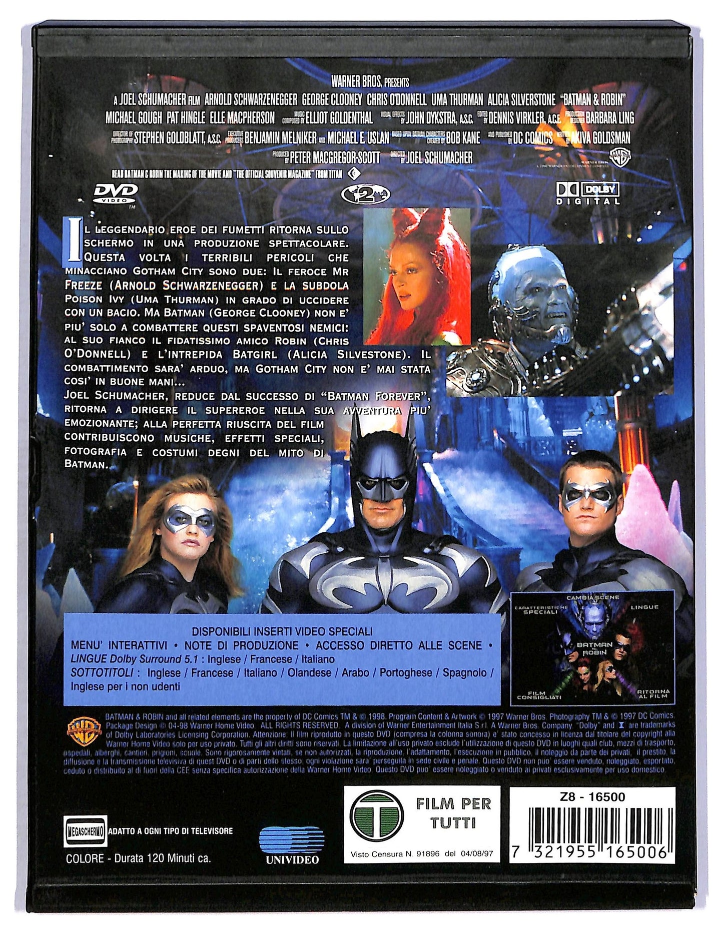 EBOND batman e robin  SNAPPER DVD D759167