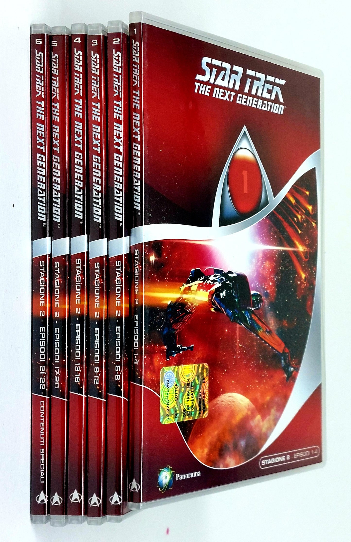 EBOND Star Trek The Next Generation Stagione 2 - 6 dvd Collezione DVD D759304
