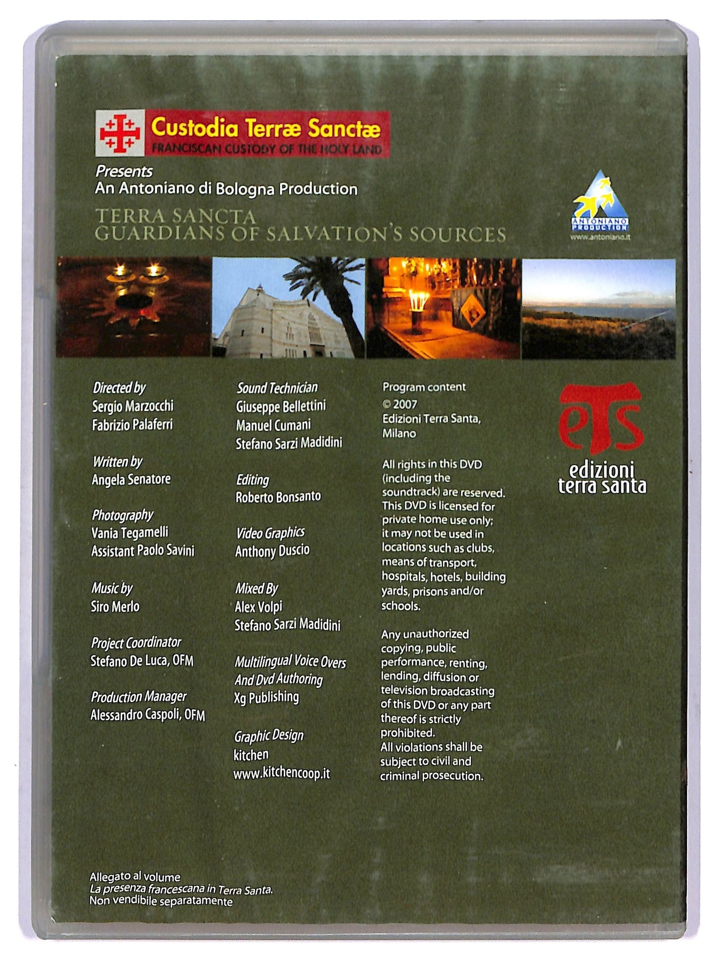 EBOND Terra sancta EDITORIALE DVD D759530