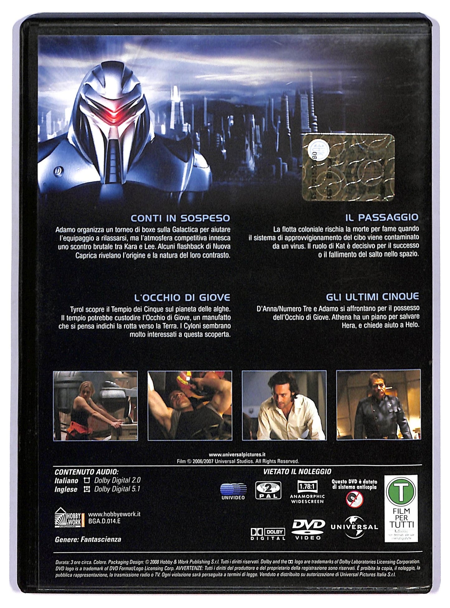 EBOND Battlestar Galactica Vol.14 Stagione 3 EDITORIALE DVD D759650