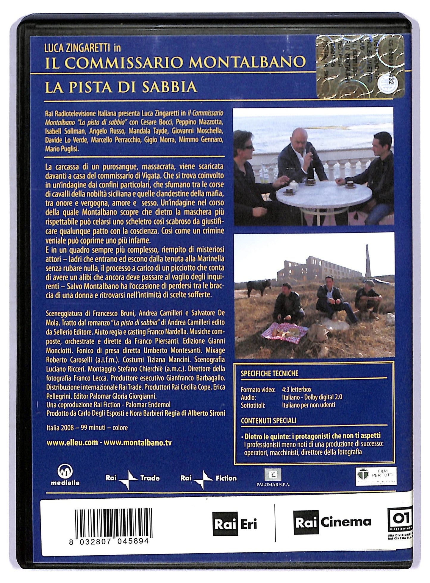 EBOND La pista di sabbia - il commissario montalbano EDITORIALE DVD D759652