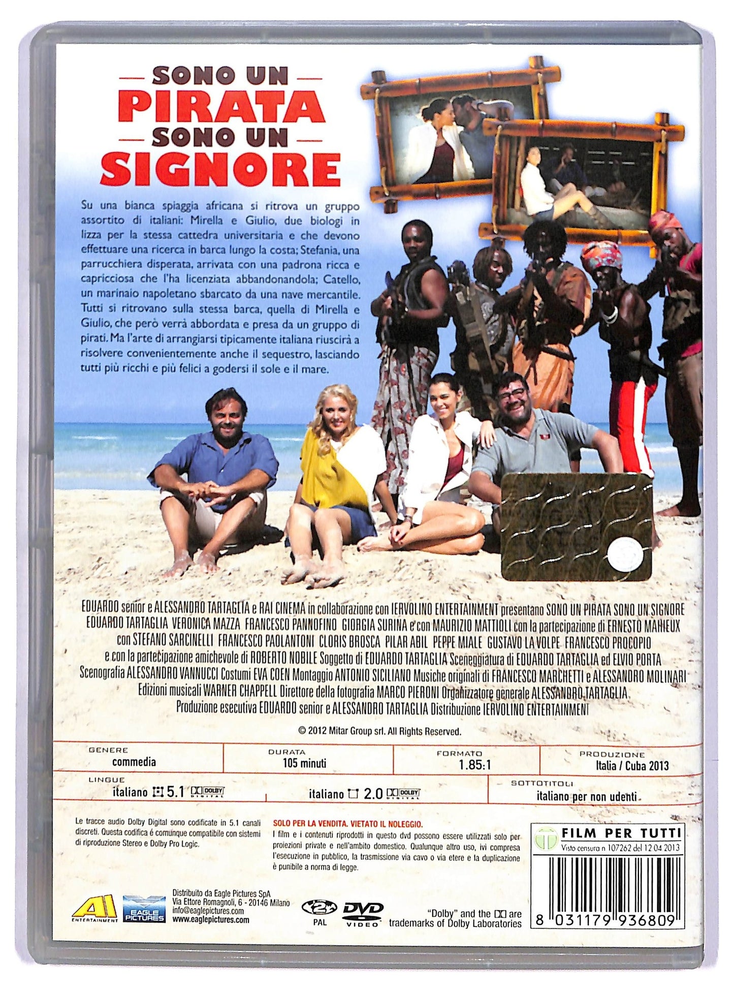 EBOND Sono un pirata, sono un signore (film) DVD D759702