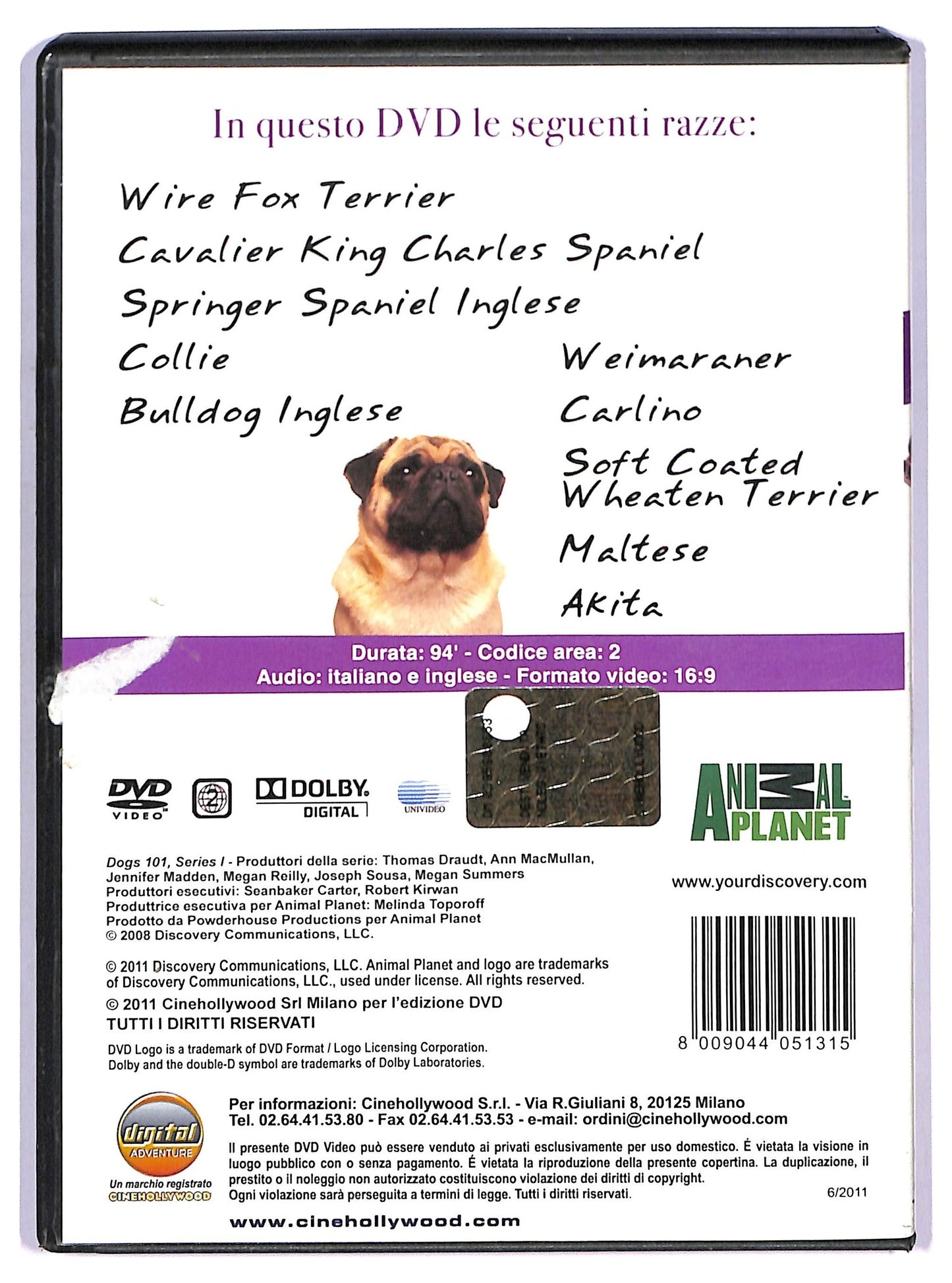 EBOND Il mio amico cane - fox terrier cocker collieDVD D759819