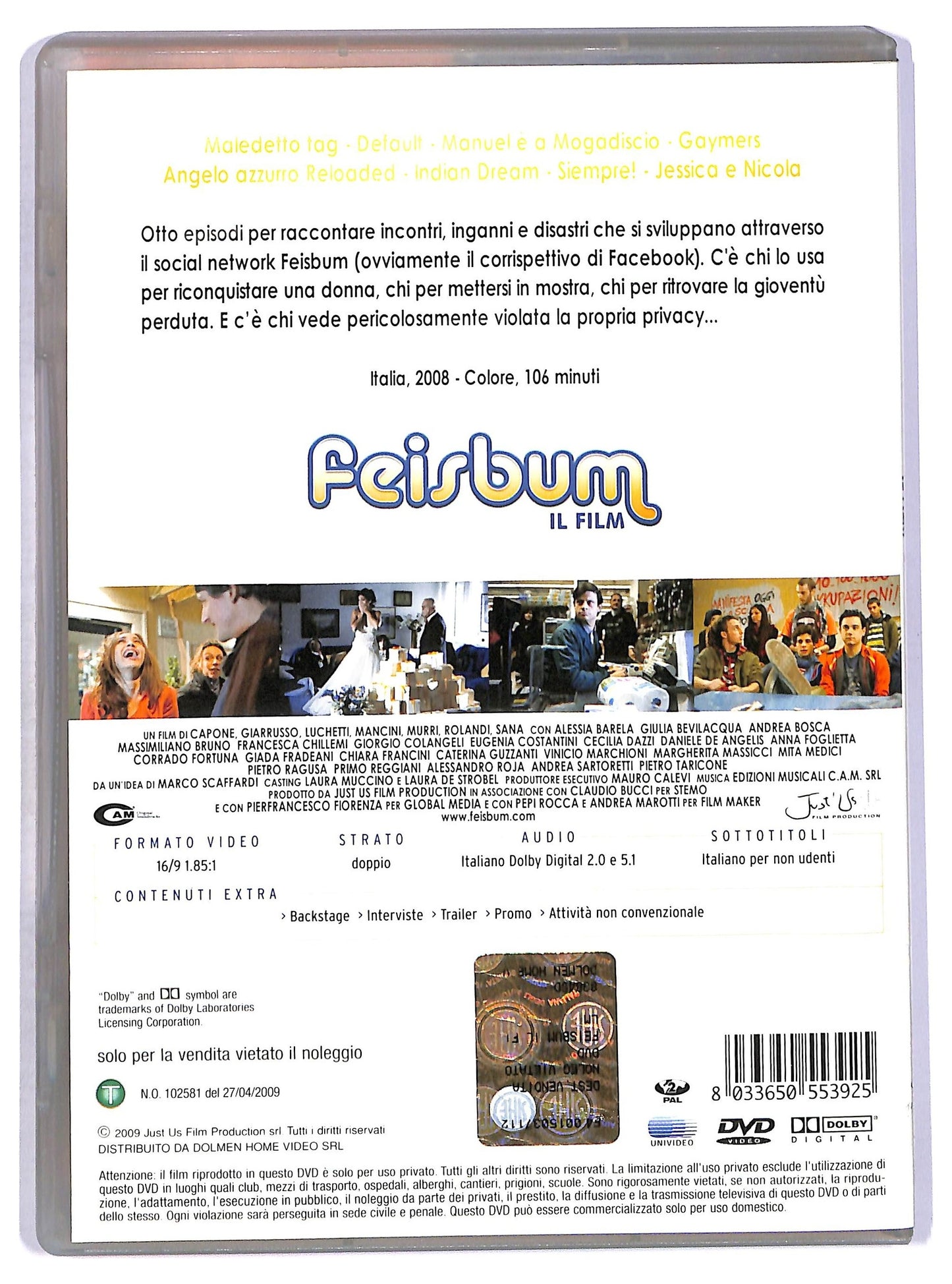 EBOND Feisbum il film NOLEGGIO DVD D760042