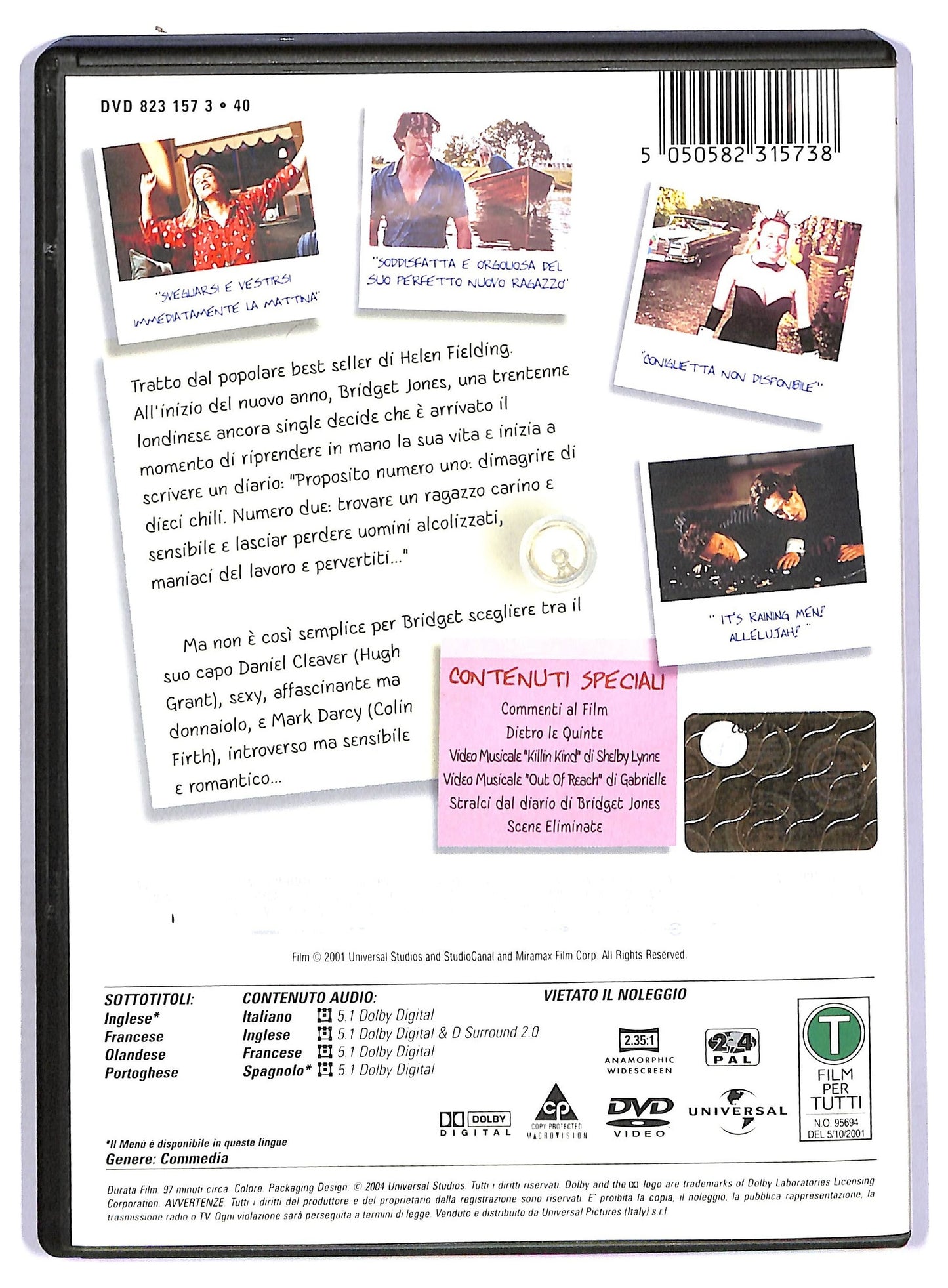 EBOND Il Diario Di Bridget Jones DVD D760044