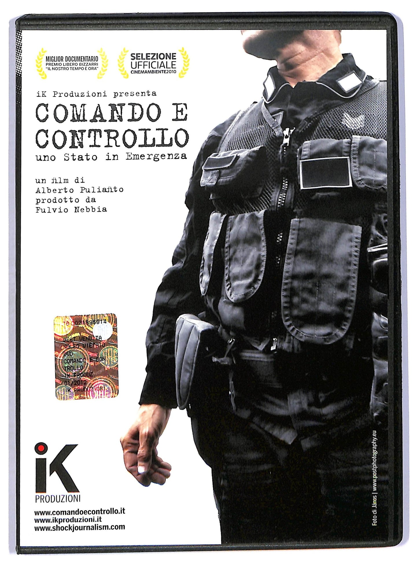 EBOND Comando e controllo uno stato in emergenza EDITORIALE DVD D760123