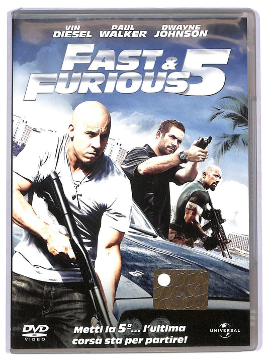 EBOND Fast & Furious 5 Con Vin Diesel DVD Editoriale D760308