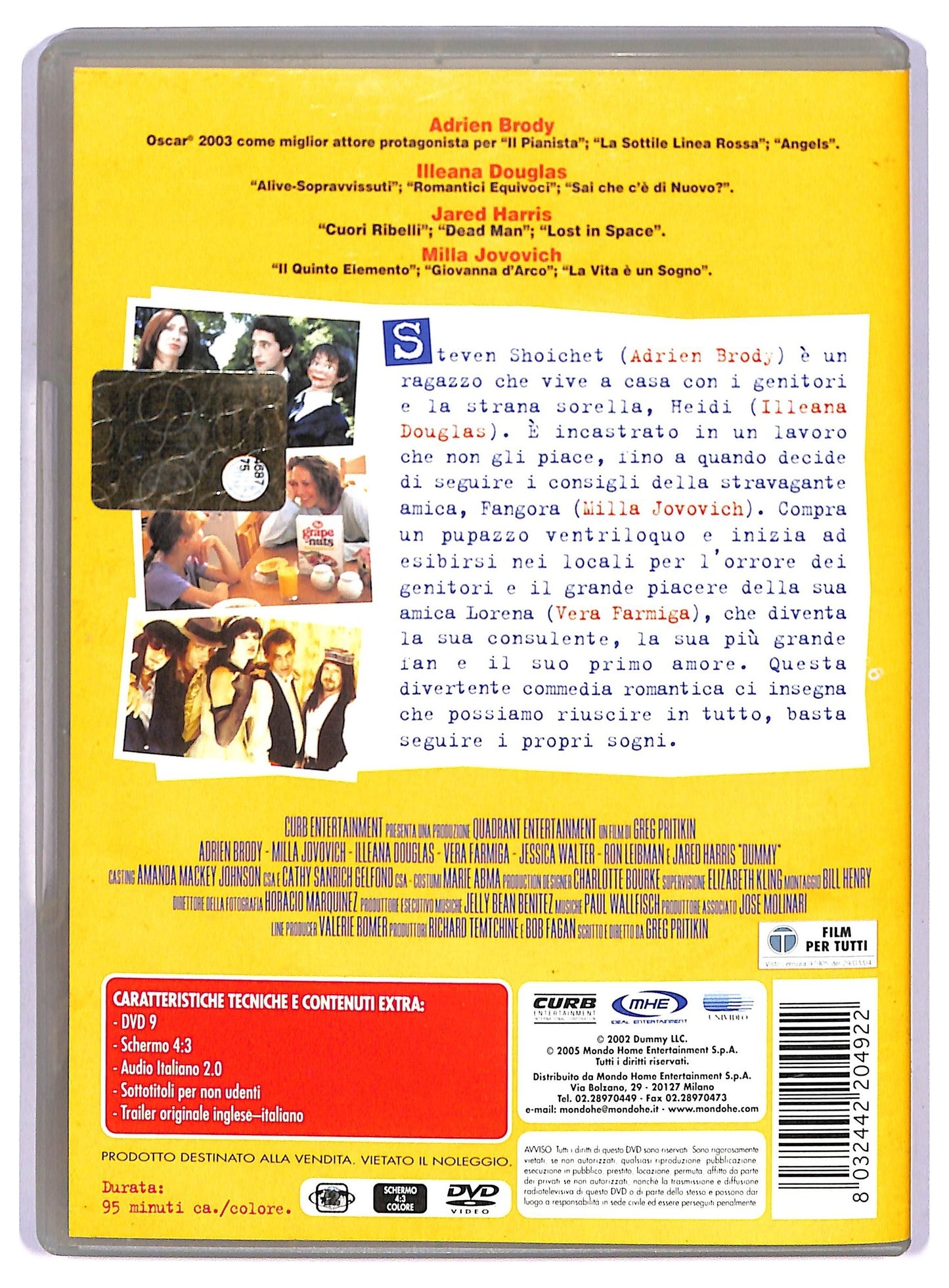 EBOND dummy DVD D760403
