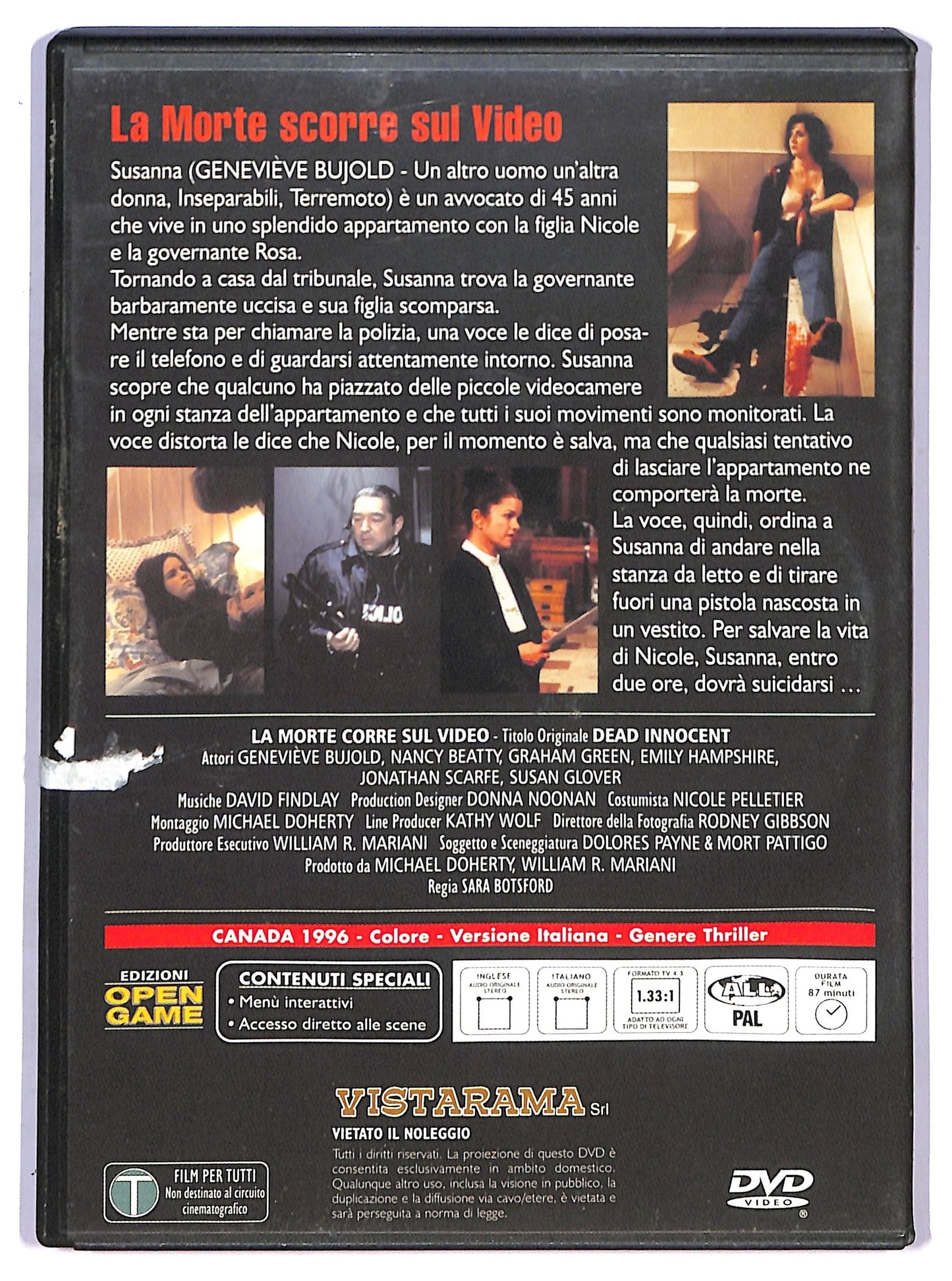 EBOND La Morte Scorre sul Video DVD D760408