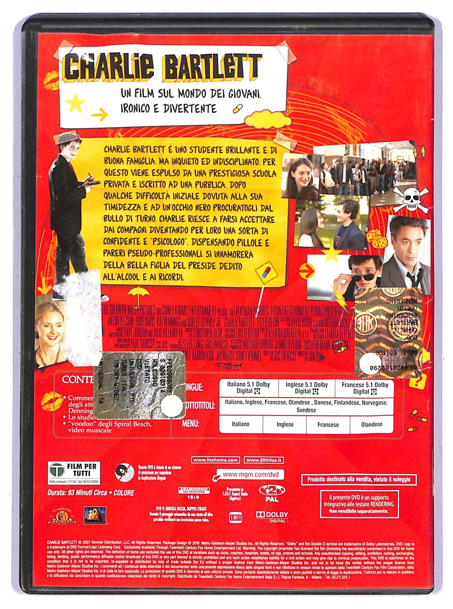 EBOND Charlie Bartlett  EDITORIALE DVD D760531