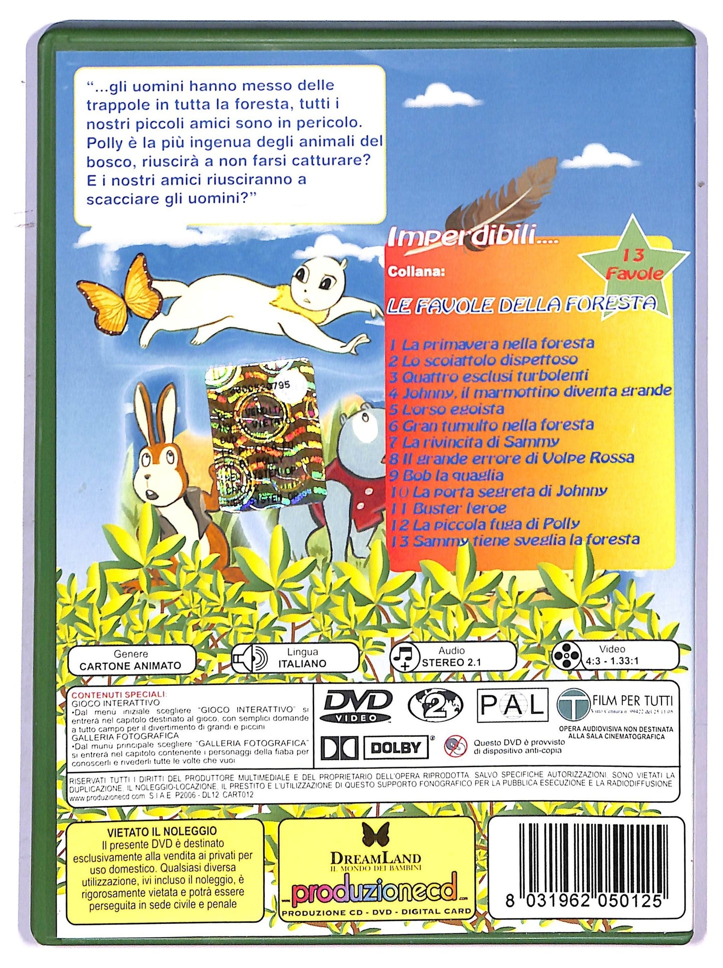 EBOND La piccola fuga di polly favola n 12 DVD D760605