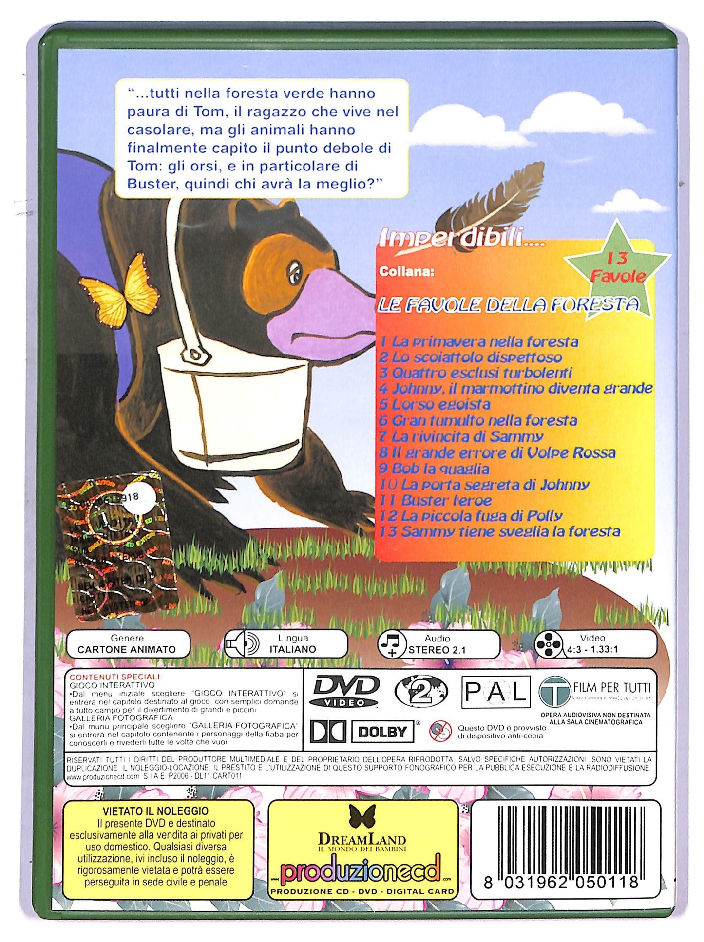 EBOND Buster l'eroe - favola n 11 DVD D760607