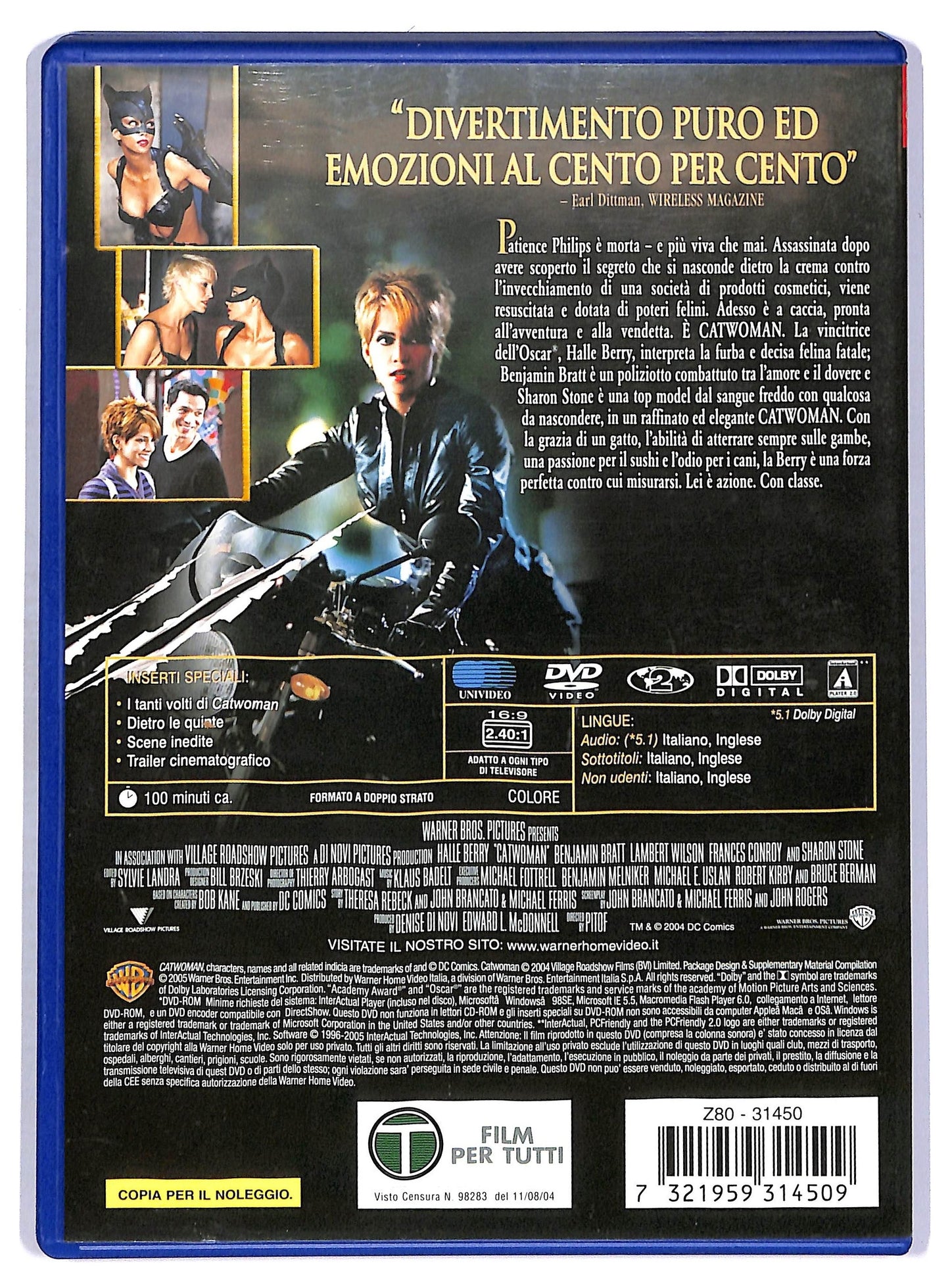EBOND Catwoman NOLEGGIO DVD D760712