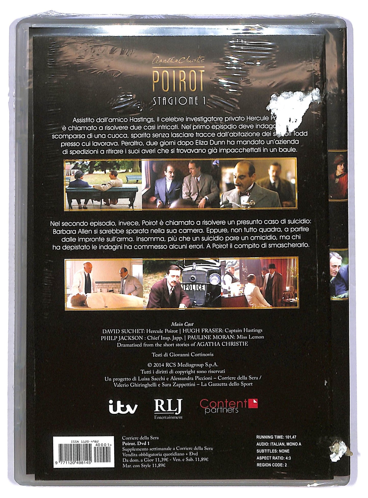 EBOND Agatha christie - Poirot stagione 1 dvd 1 EDITORIALE DVD D760739
