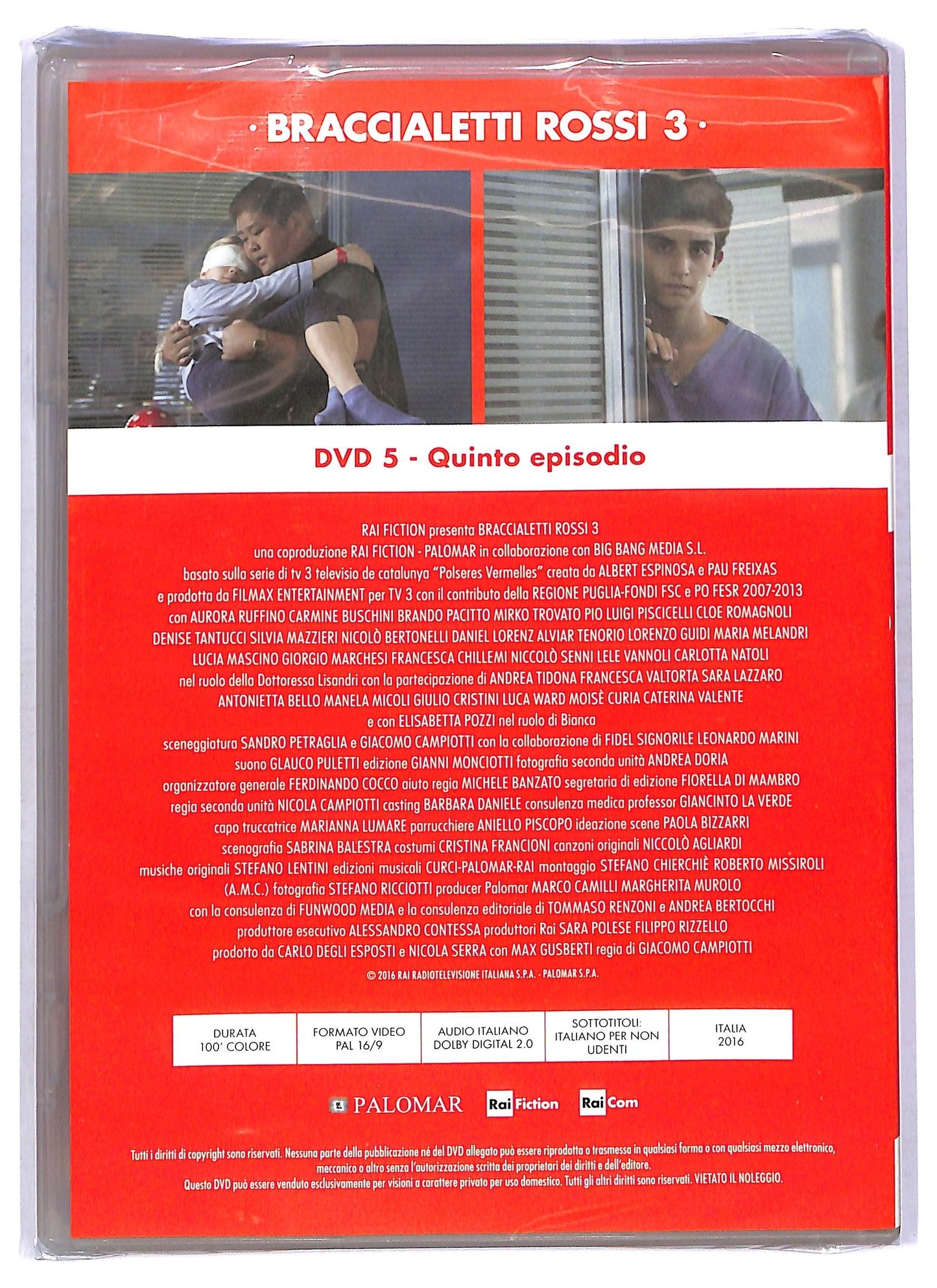 EBOND Braccialetti Rossi 3 5 Quinto Episodio EDITORIALE DVD D760814