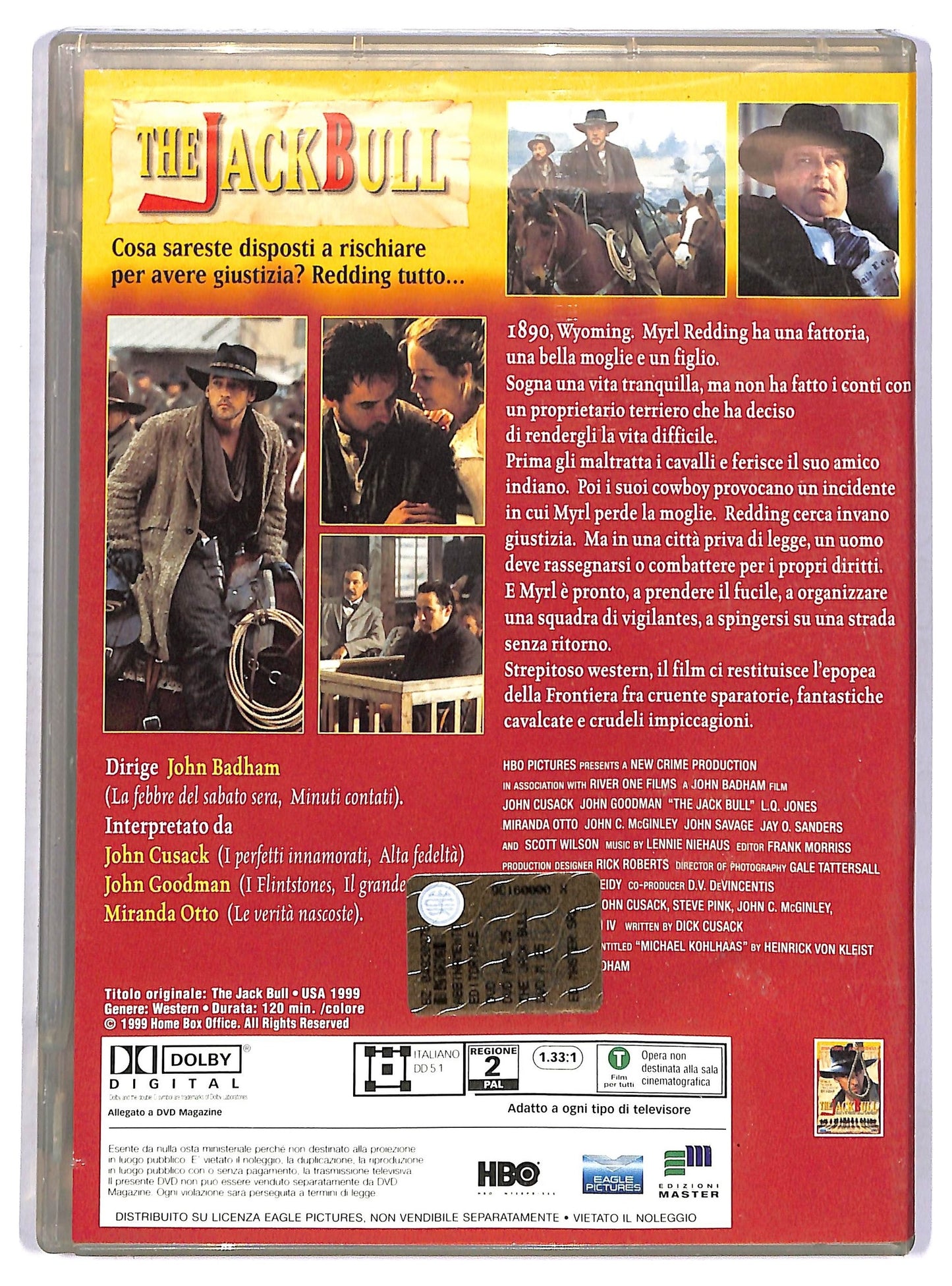 EBOND The Jack Bull DVD  Editoriale D760851