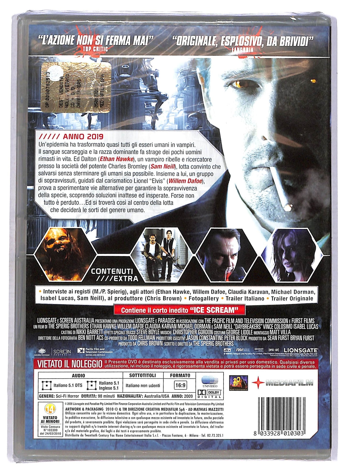 EBOND Daybreakers - L'ultimo vampiro DVD D760914