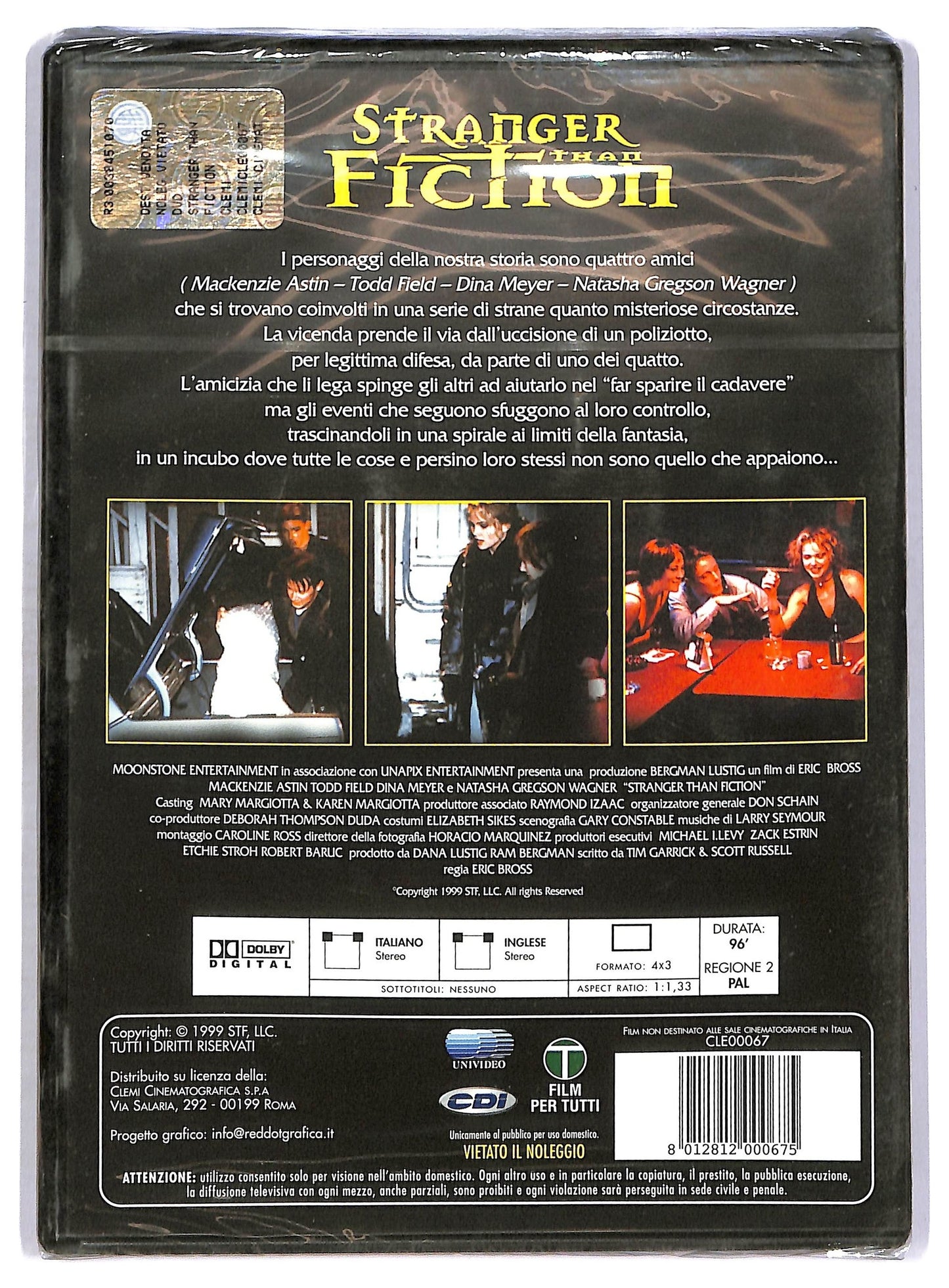 EBOND Stranger than fiction DVD D760917