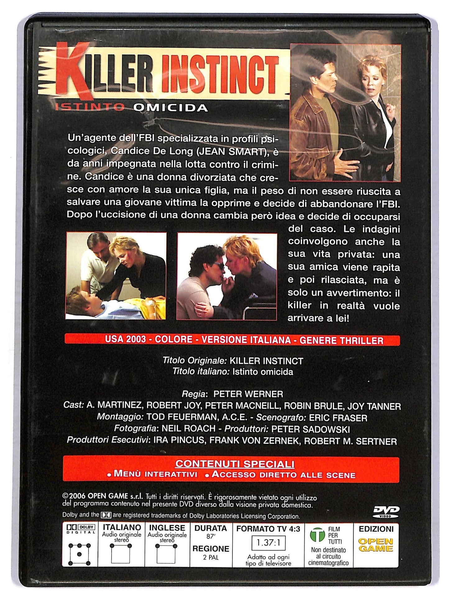 EBOND Killer Instinct -  Istinto Omicida DVD D761023