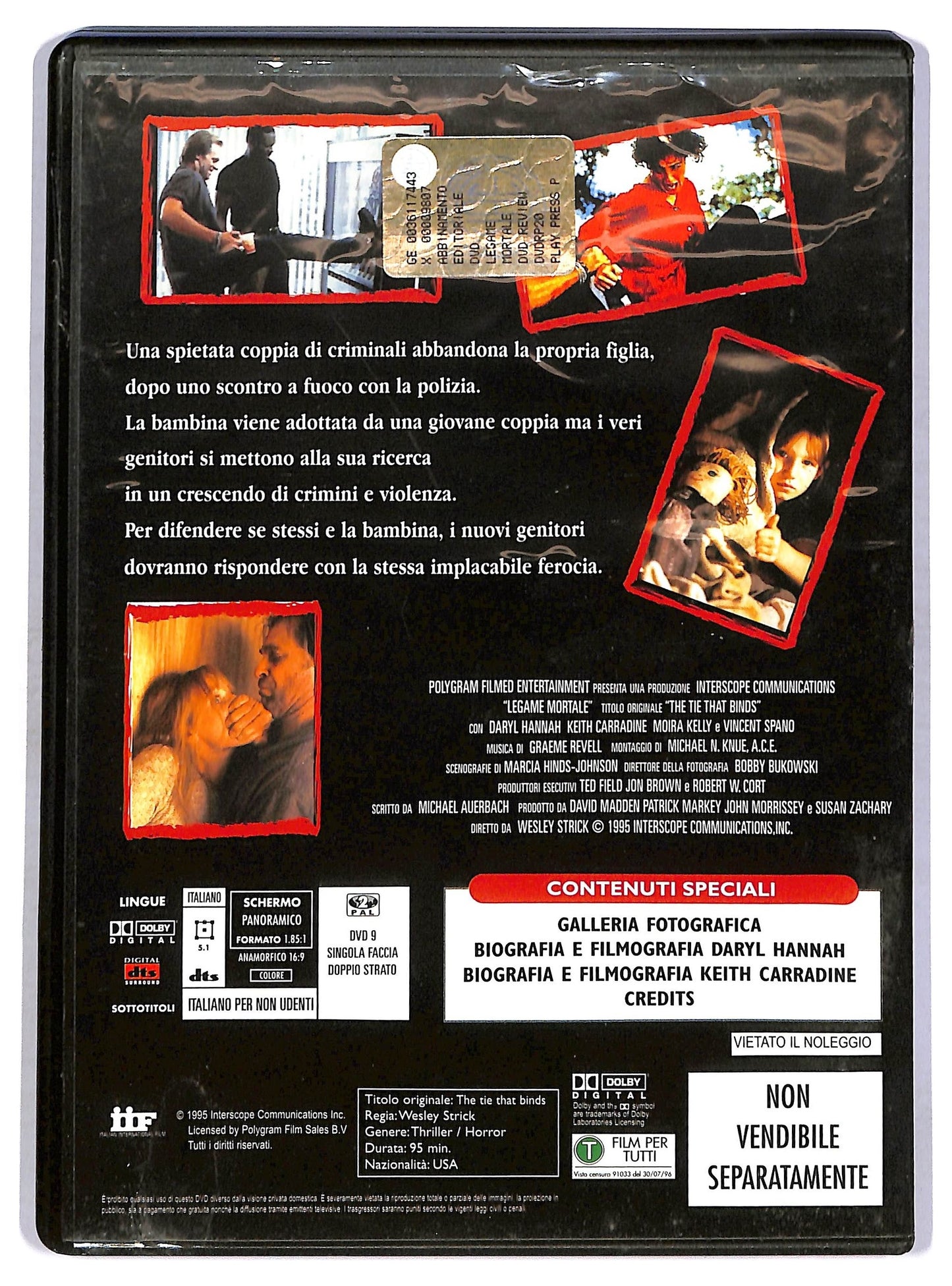 EBOND Legame Mortale  DVD  Editoriale D761026