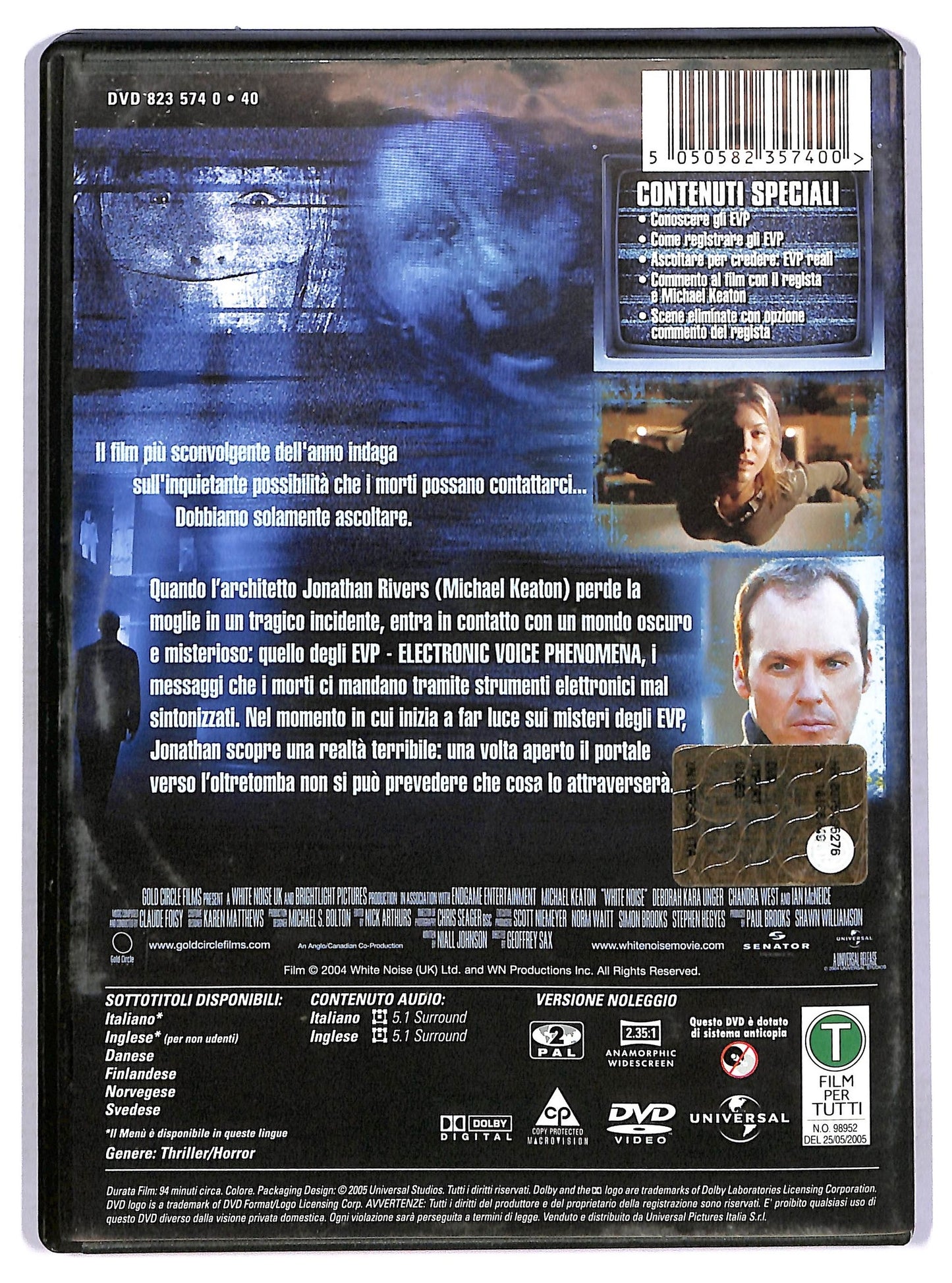 EBOND White noise NOLEGGIO DVD D761153