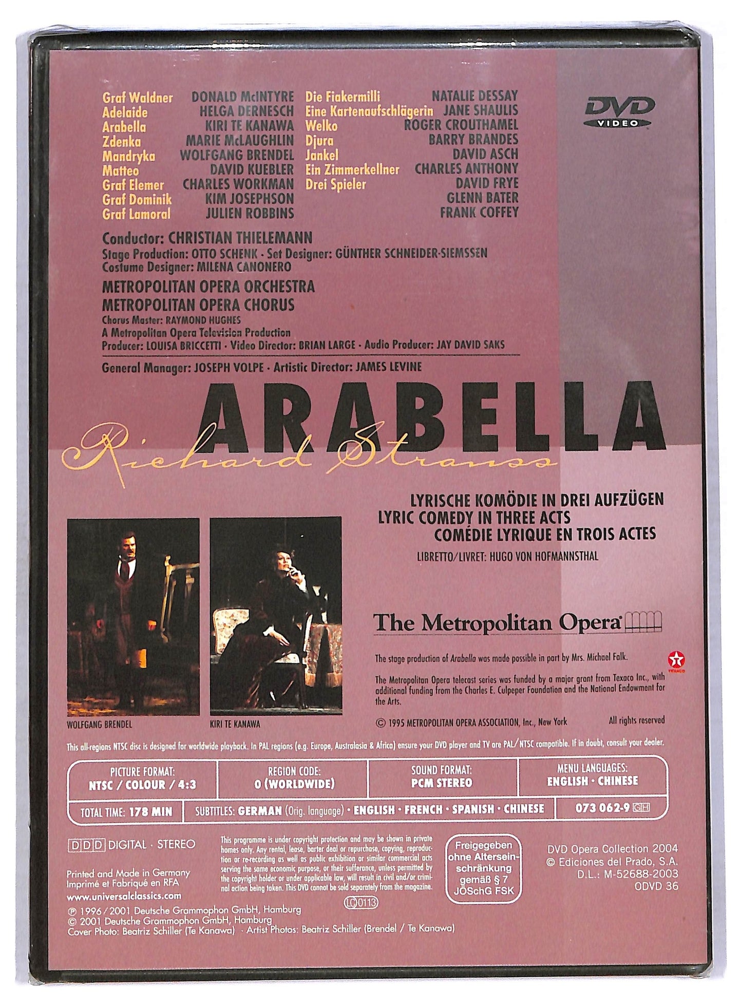 EBOND Arabella - dvd opera collection EDITORIALE DVD D761234