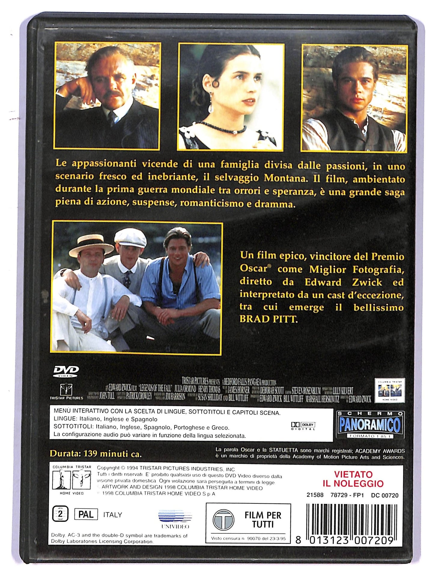 EBOND Vento di passioni DVD D761324