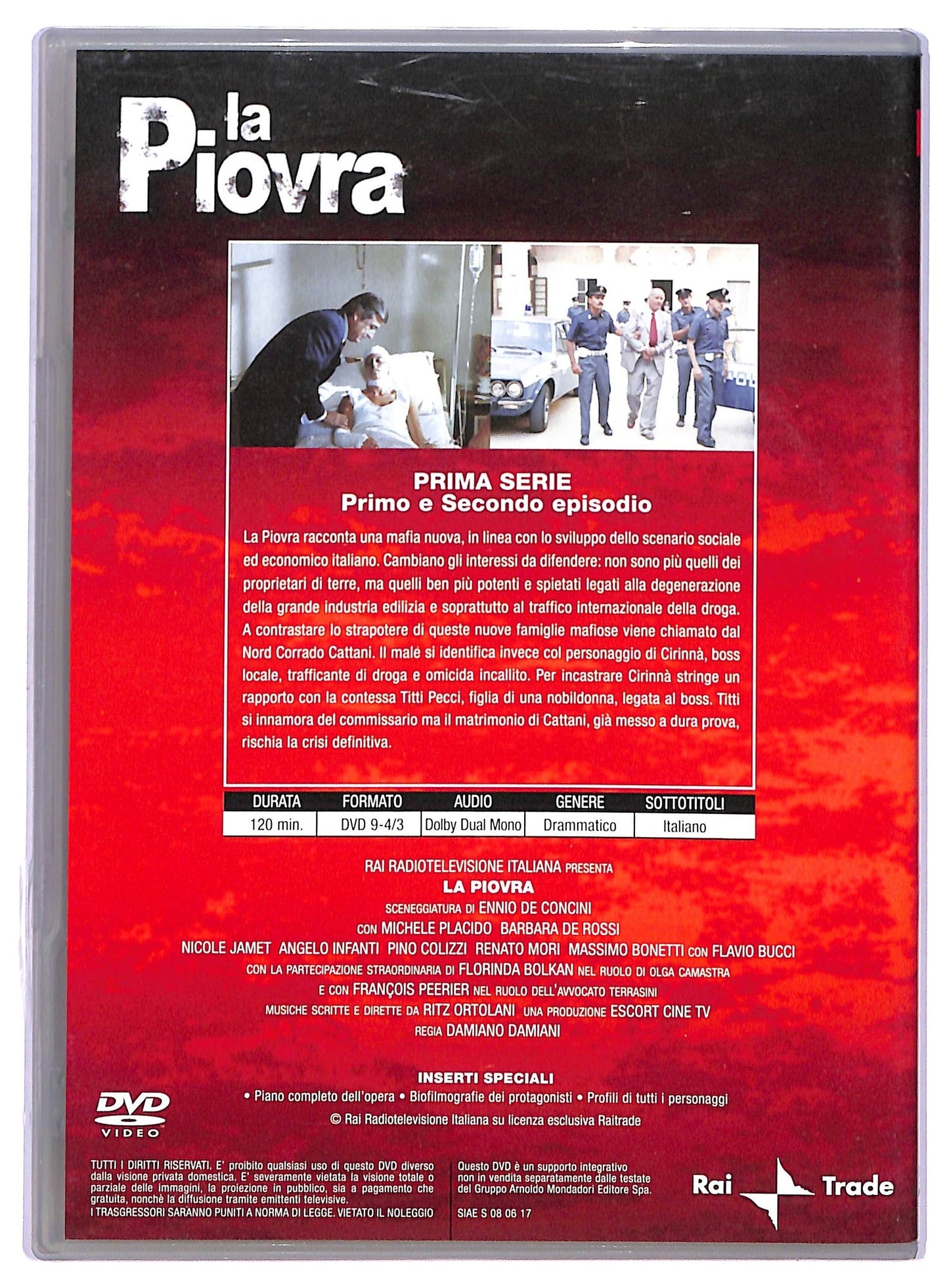 EBOND La piovra stagione 1 volume 1 primo e secondo episodio EDITORIALE DVD D761340