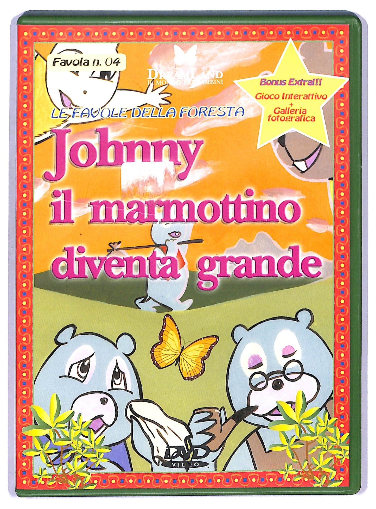 EBOND Le Favole della Foresta - Johnny il Marmottino Diventa Grande DVD D761356