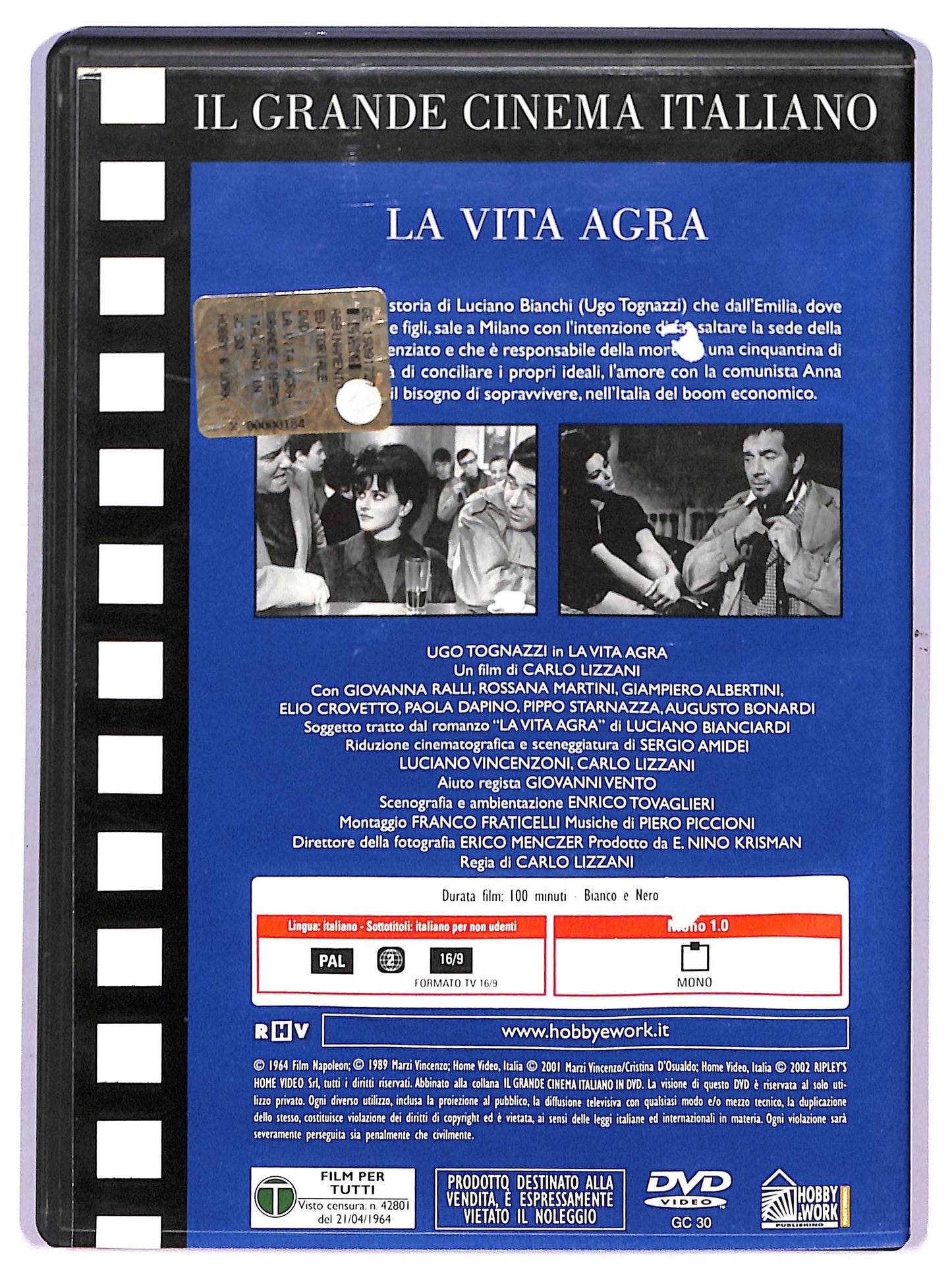 EBOND La vita agra EDITORIALE DVD D761361