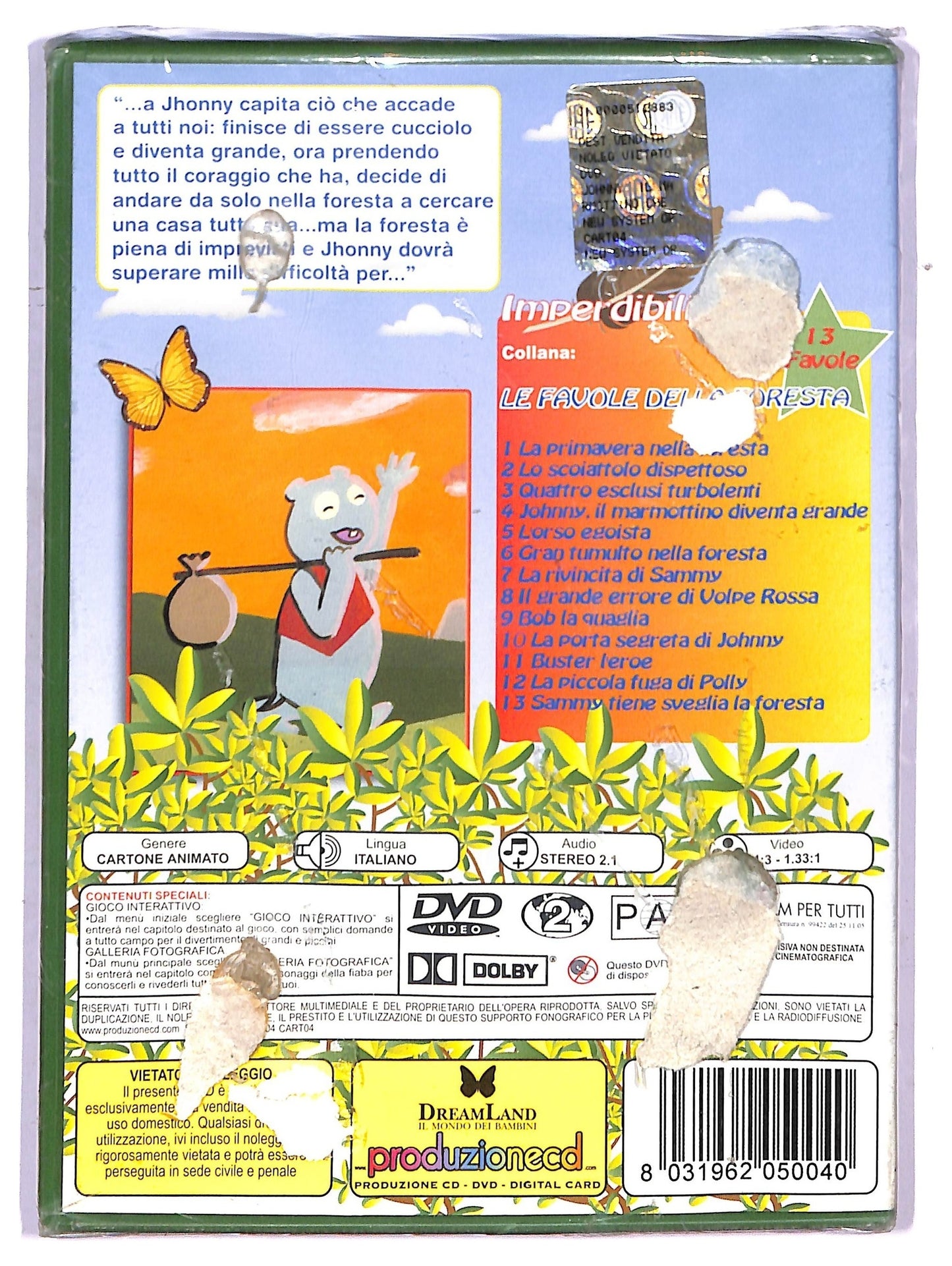 EBOND Johnny il marmottino diventa grande DVD D761365