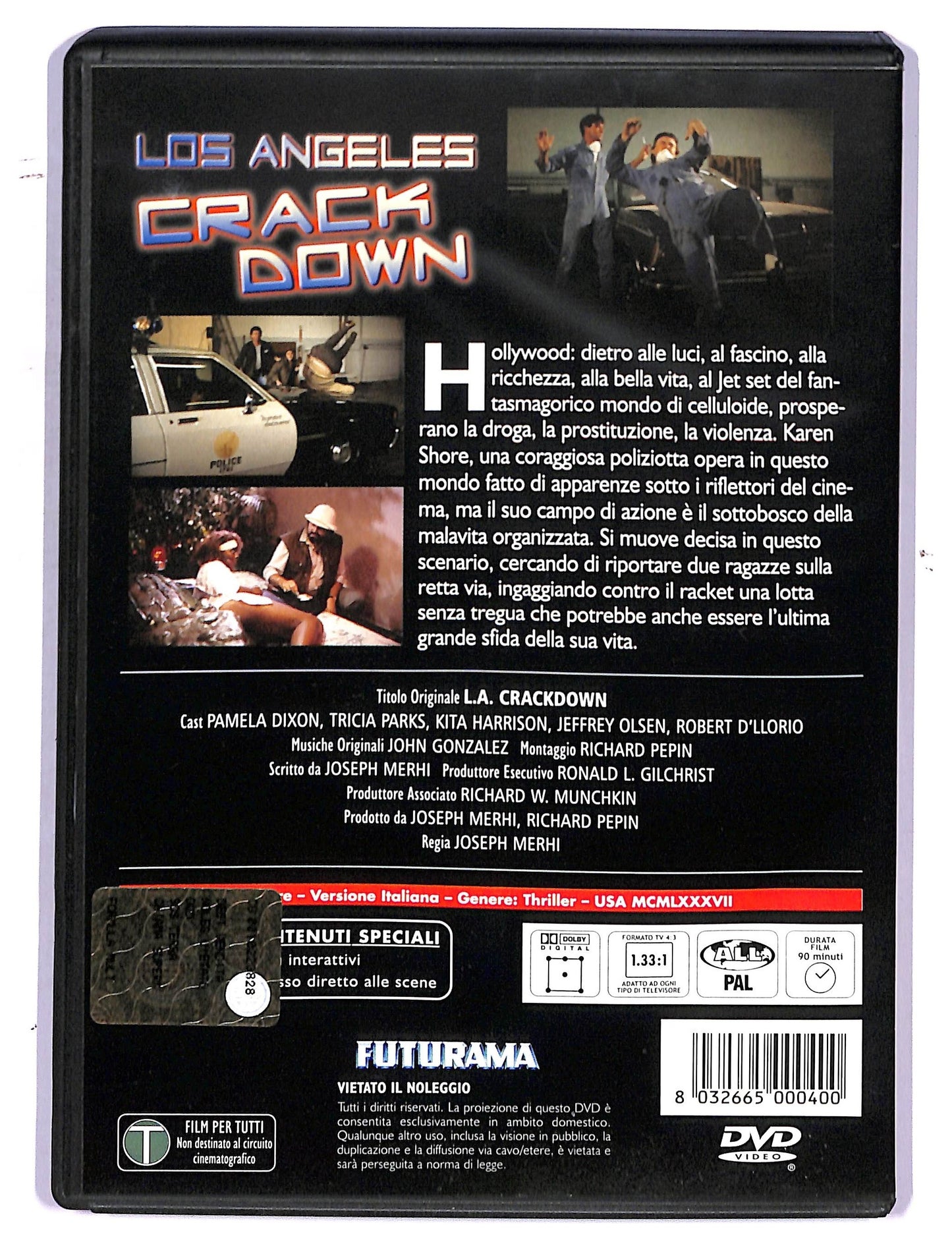 EBOND Los Angeles Crack Down  DVD D761419