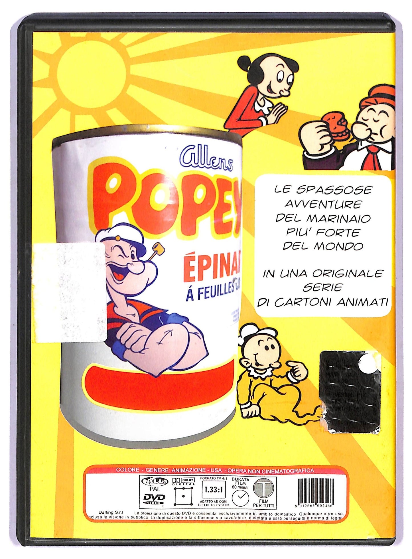 EBOND Braccio di ferro DVD D761508