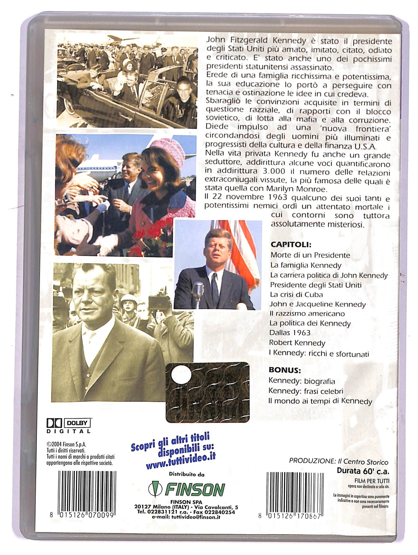 EBOND L'america dei Kennedy EDITORIALE DVD D761561