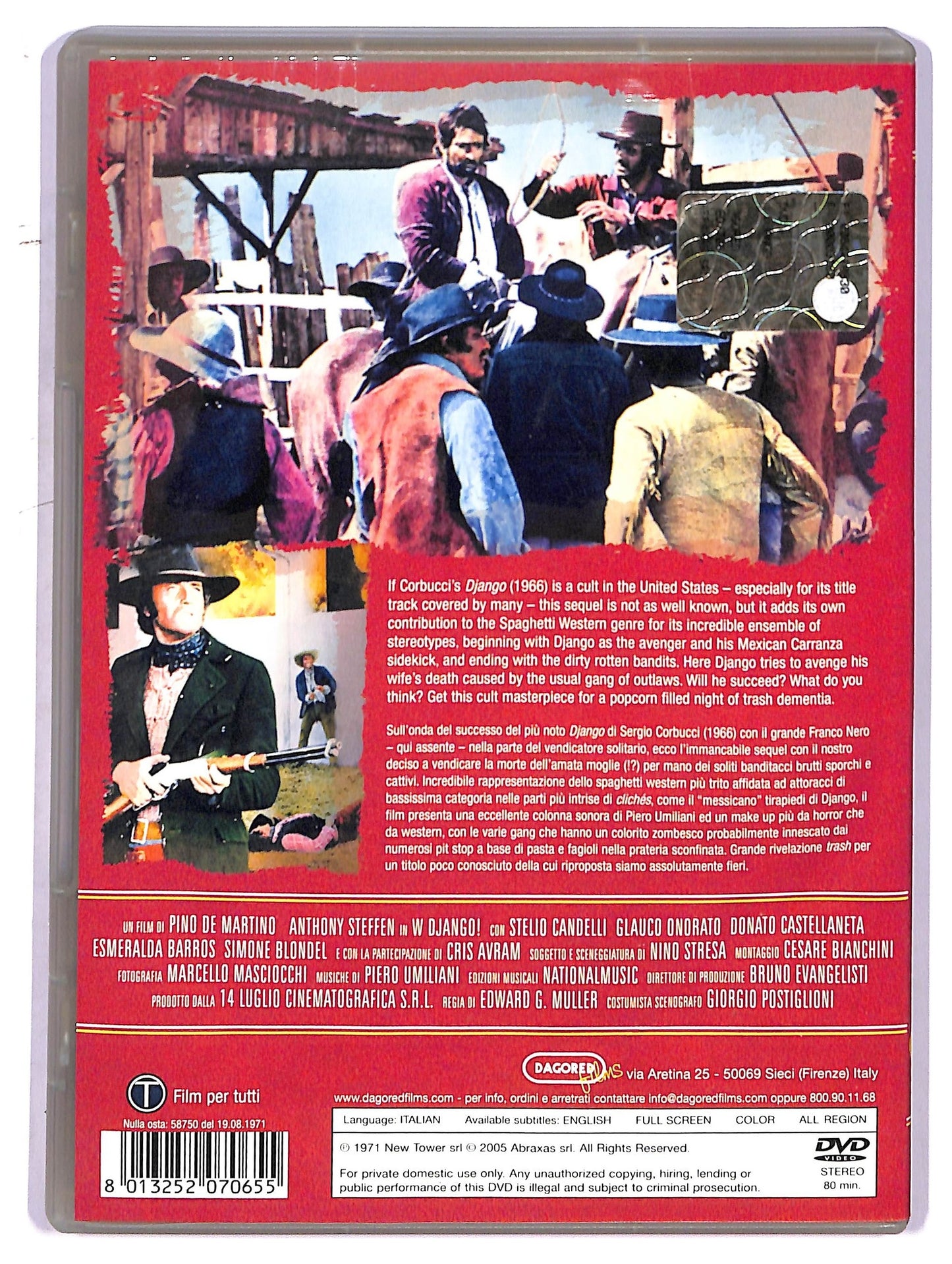 EBOND W Django! DVD D761568