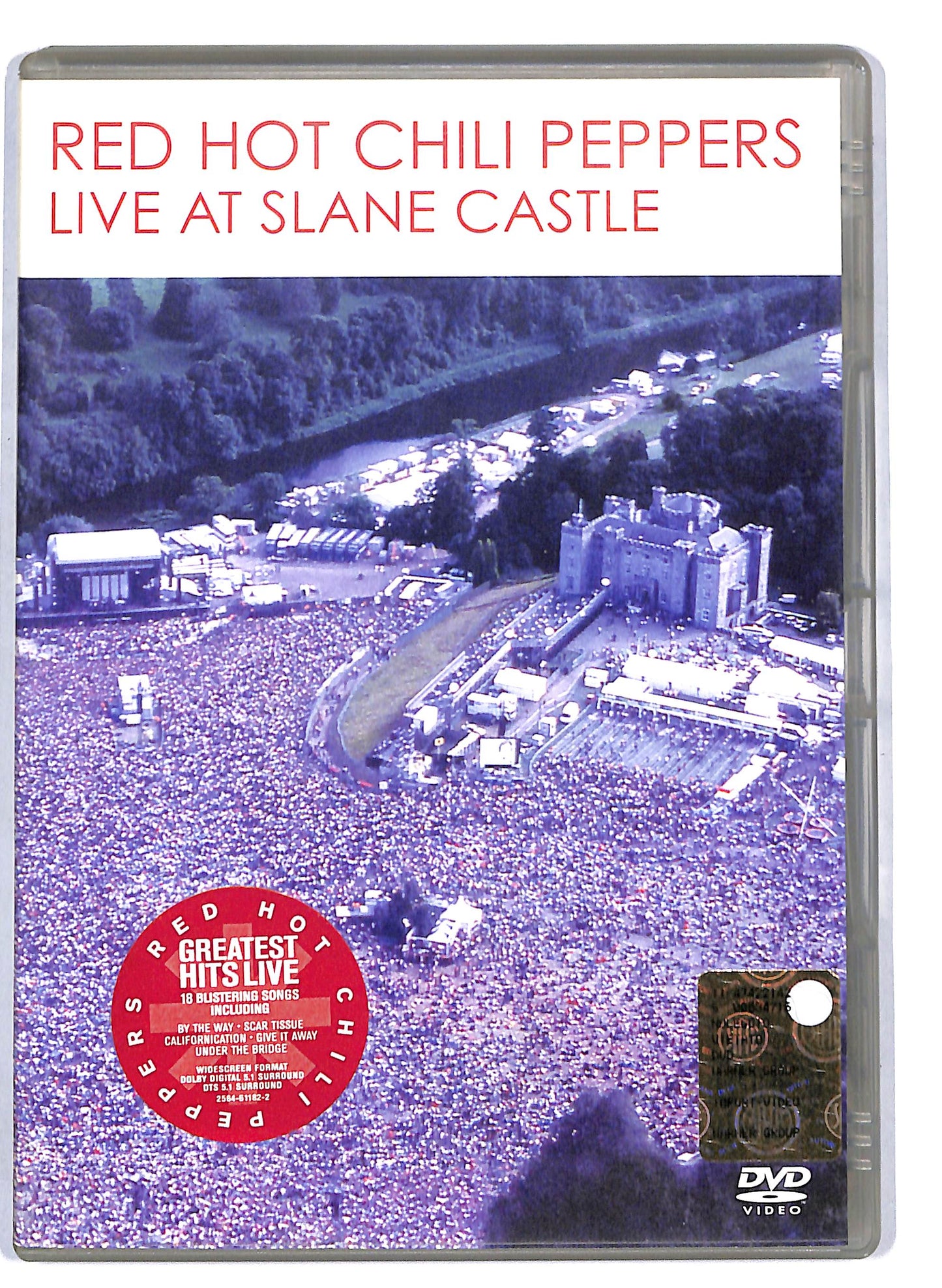 EBOND Red Hot Chili Peppers – Live At Slane Castle DVD D761604