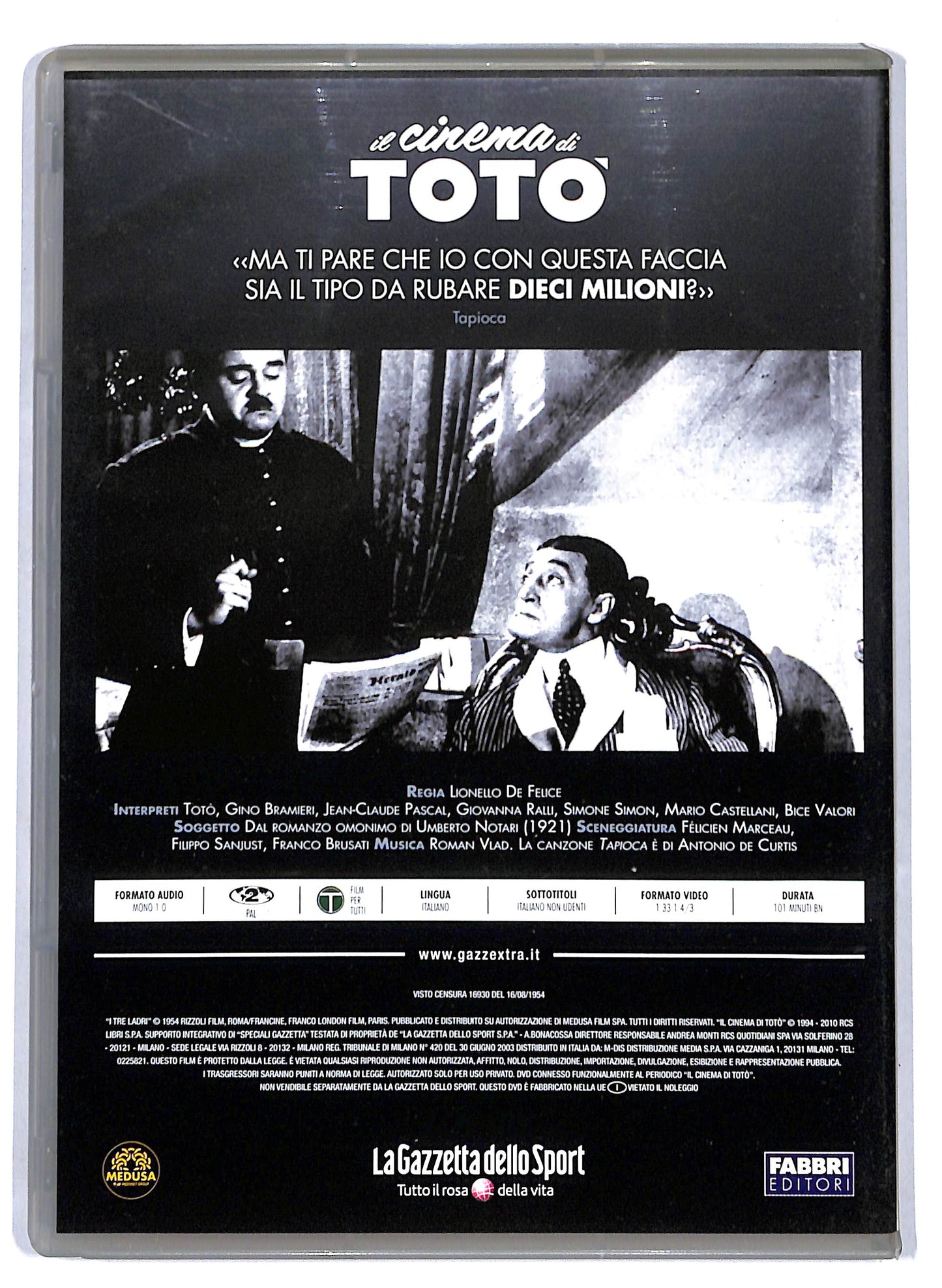 EBOND I tre ladri EDITORIALE DVD D761609